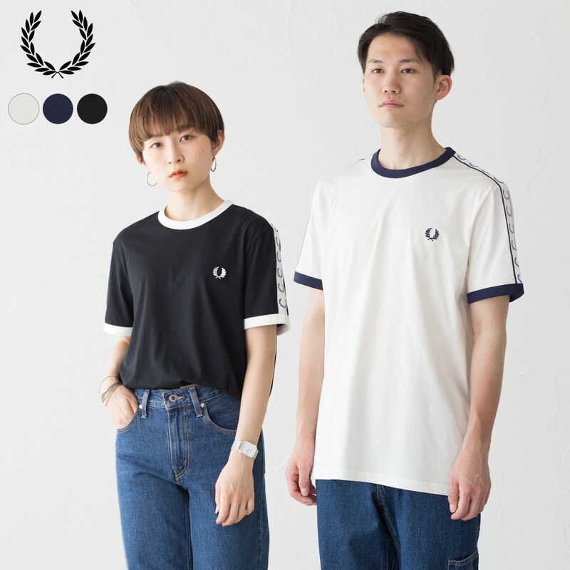 楽天市場】フレッドペリー FRED PERRY クルー ネック Tシャツ