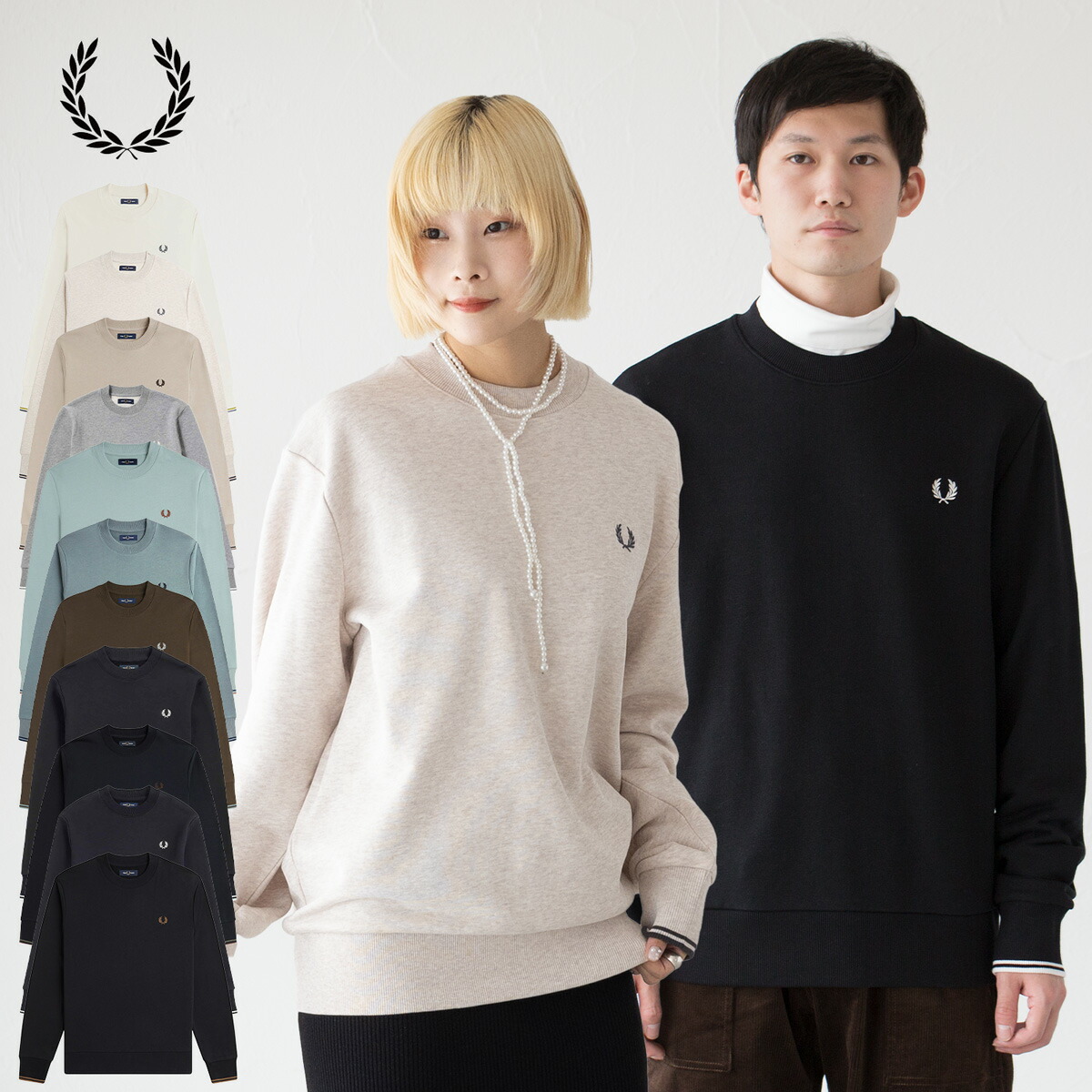 楽天市場】フレッドペリー ニット ポロシャツ 長袖 FRED PERRY