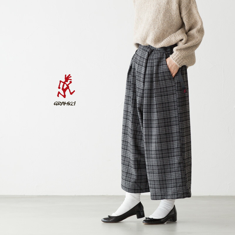 グラミチ ウール ラップ フレア パンツ Glp 21f060 レディース ワイドパンツ ラップパンツ Maf Gov Ws