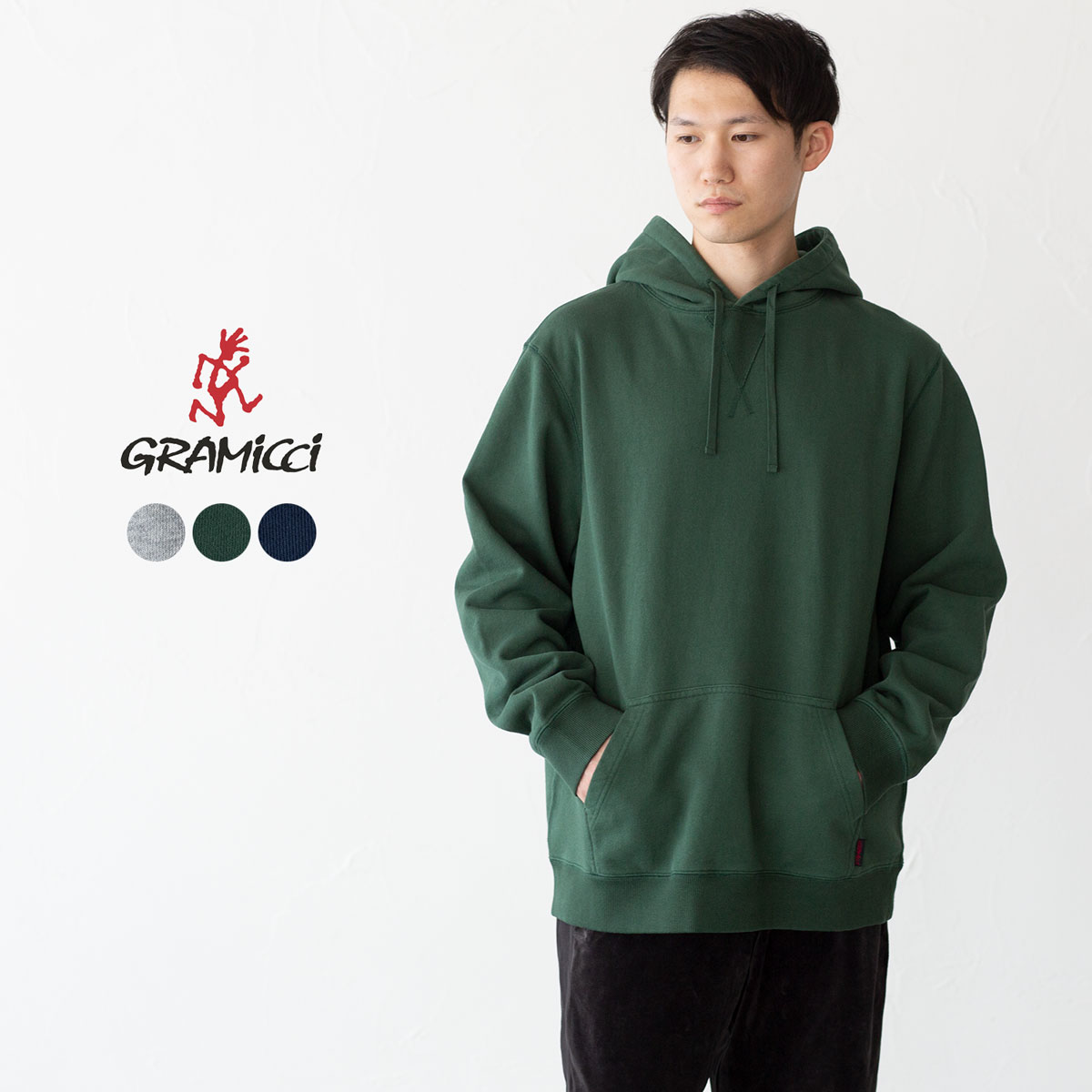 【20%OFF】グラミチ クラシック フーディー スウェットシャツ パーカー Gramicci G3FU-J048 メンズ レディース USAコットン アメリカ綿|ココチヤ