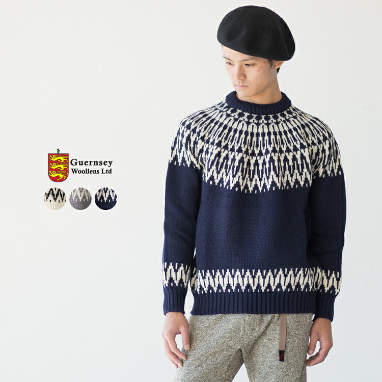美品！Deck Hand 英国製ガンジーセーター(34) - メルカリ