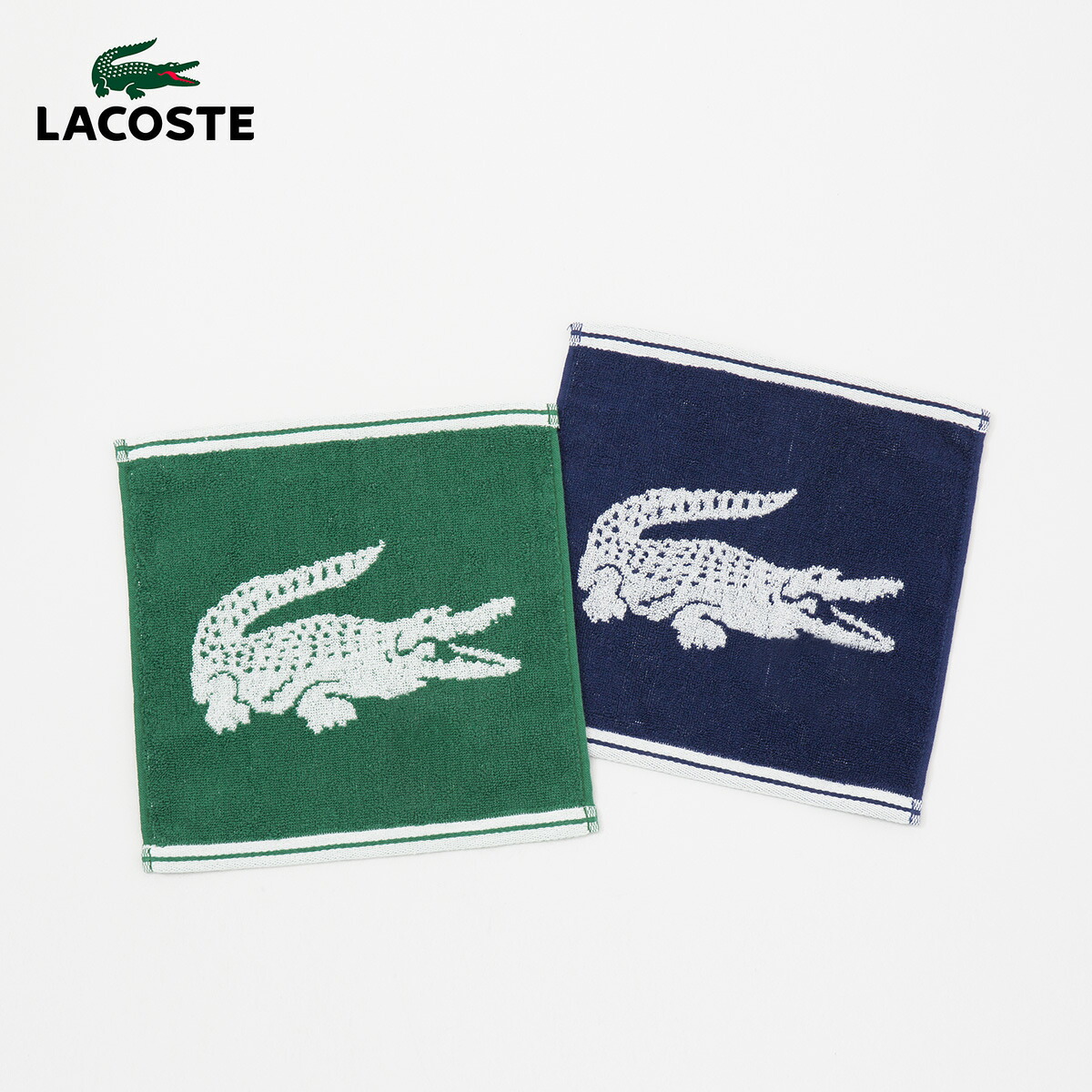 楽天市場】ラコステ クロック フェイスタオル LACOSTE LN007J