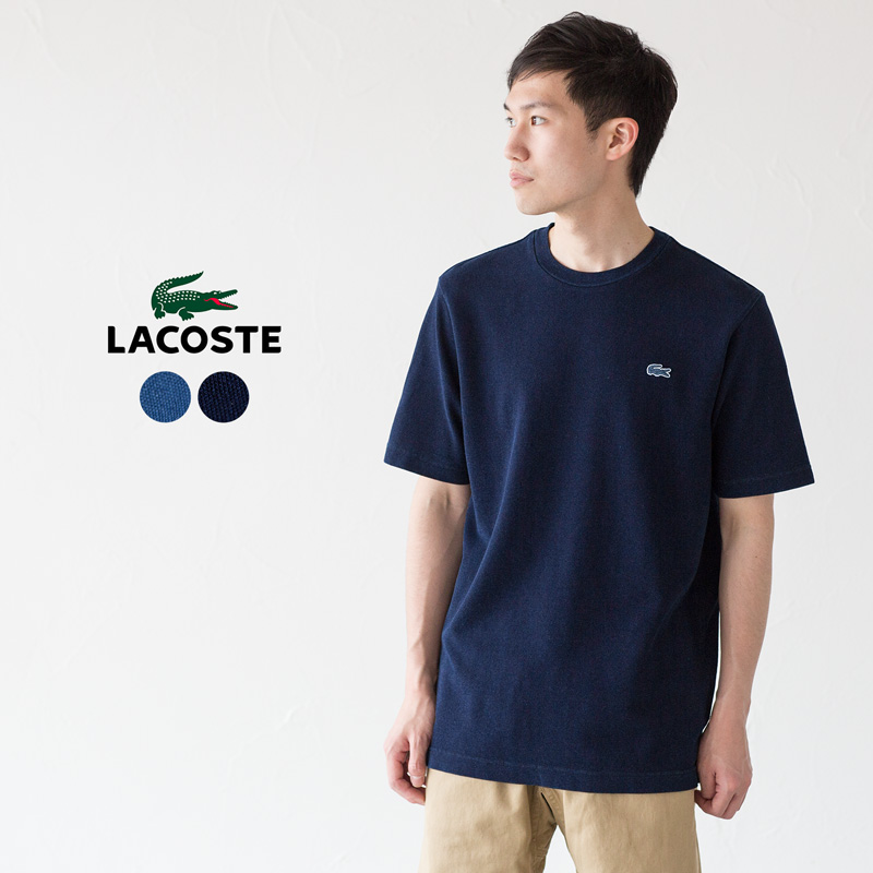 クリスマスツリー特価！ LACOSTE ビッグロゴ 半袖Tシャツ デカワニ