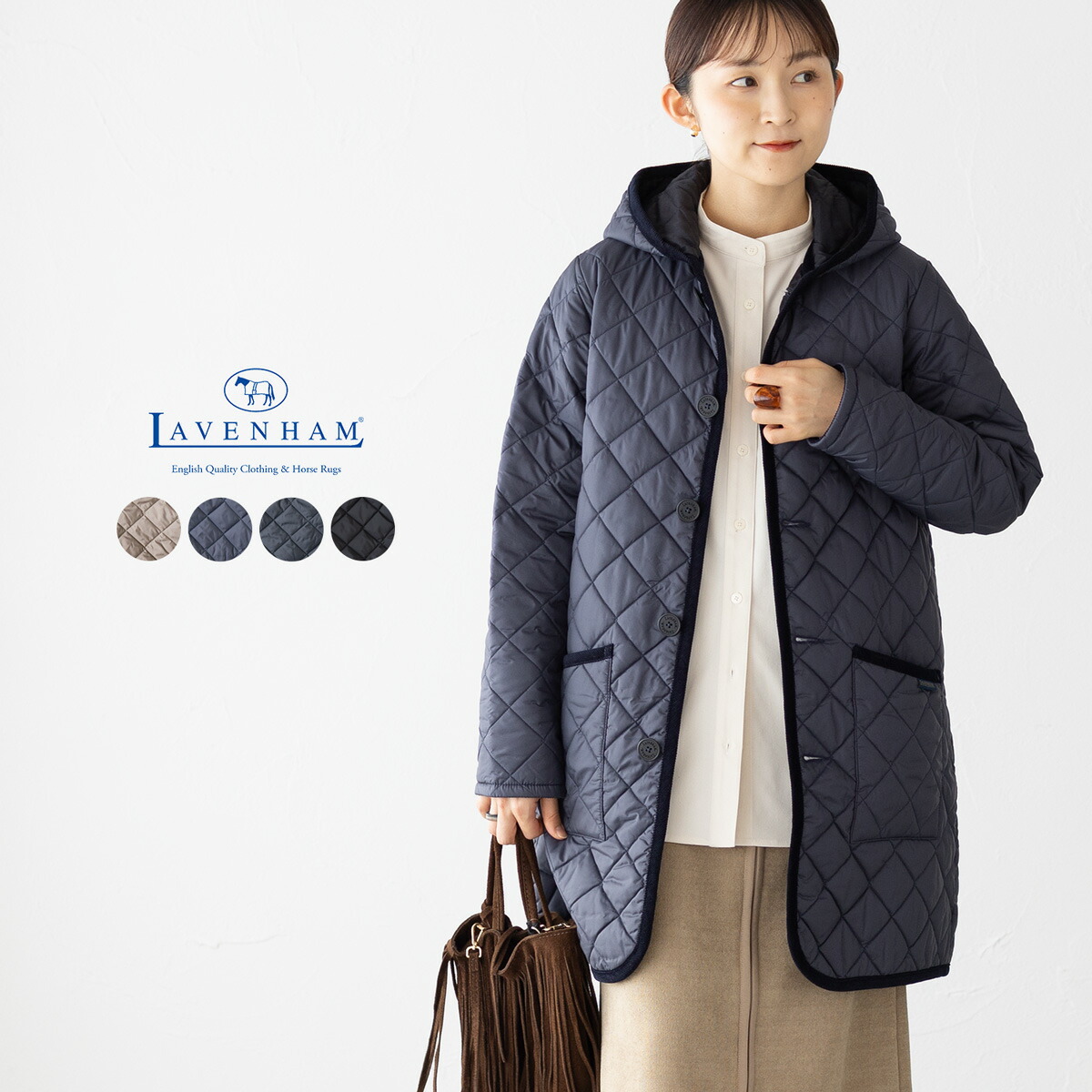 J Romma⭐︎LAVENHAM キルティングコート※38 楽天市場】【クーポンで15%OFF】ラベンハム/LAVENHAM ロングライン