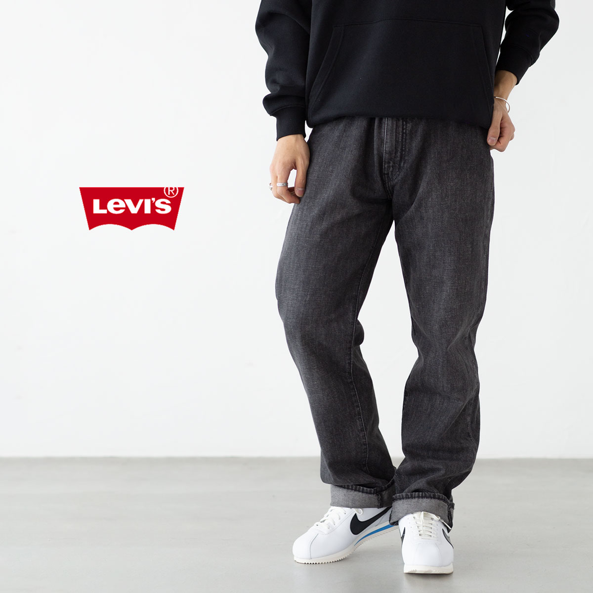 新品【Levi's】USA製 551Zオーセンティックルーズストレートデニム MADE IN THE USA」「551Z」セルビッジデニム オーセンティック