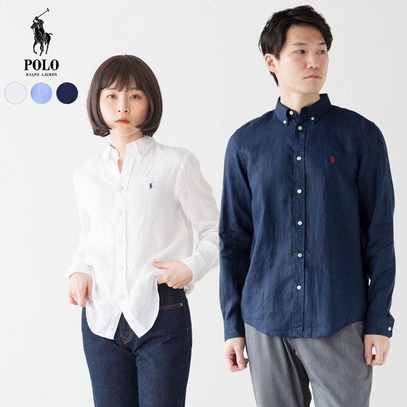 楽天市場】ポロ ラルフローレン 半袖 リネン シャツ POLO RALPH LAUREN 