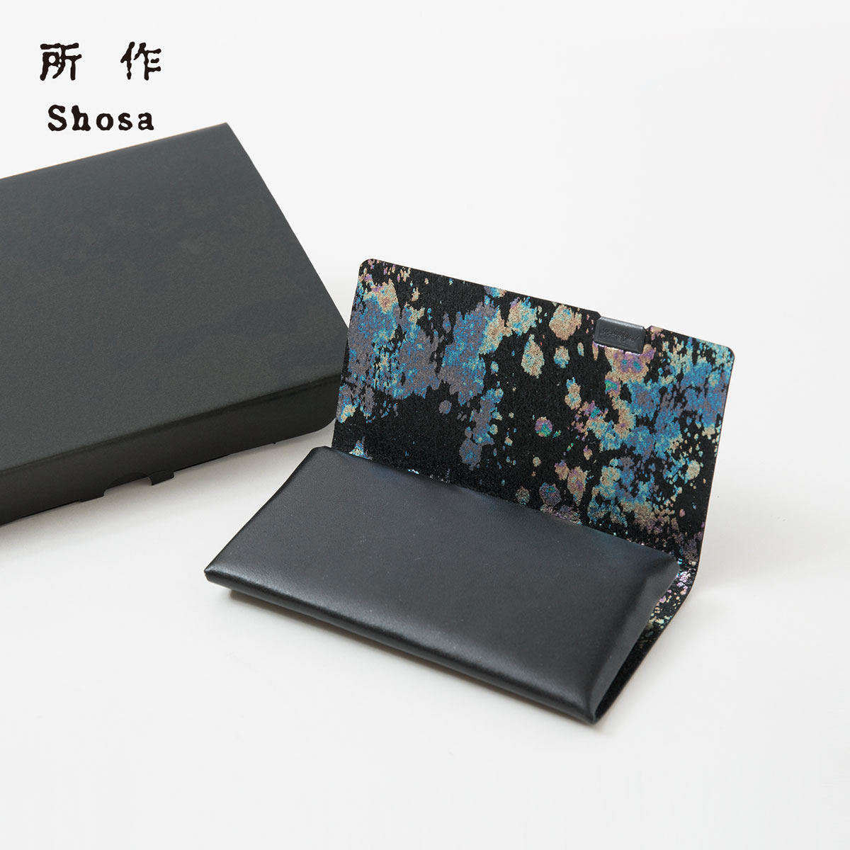 所作 名刺入れ カードケース シャボン shosa SHO-CA1C 日本製 牛革 本革｜ココチヤ