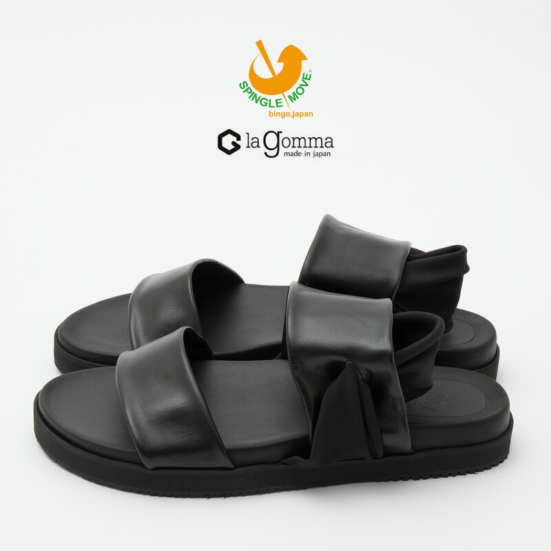 ■ 新品未使用　スピングルムーヴ　la gomma バックストラップサンダルL SPINGLE スピングル la gomma コラボ バックストラップサンダル