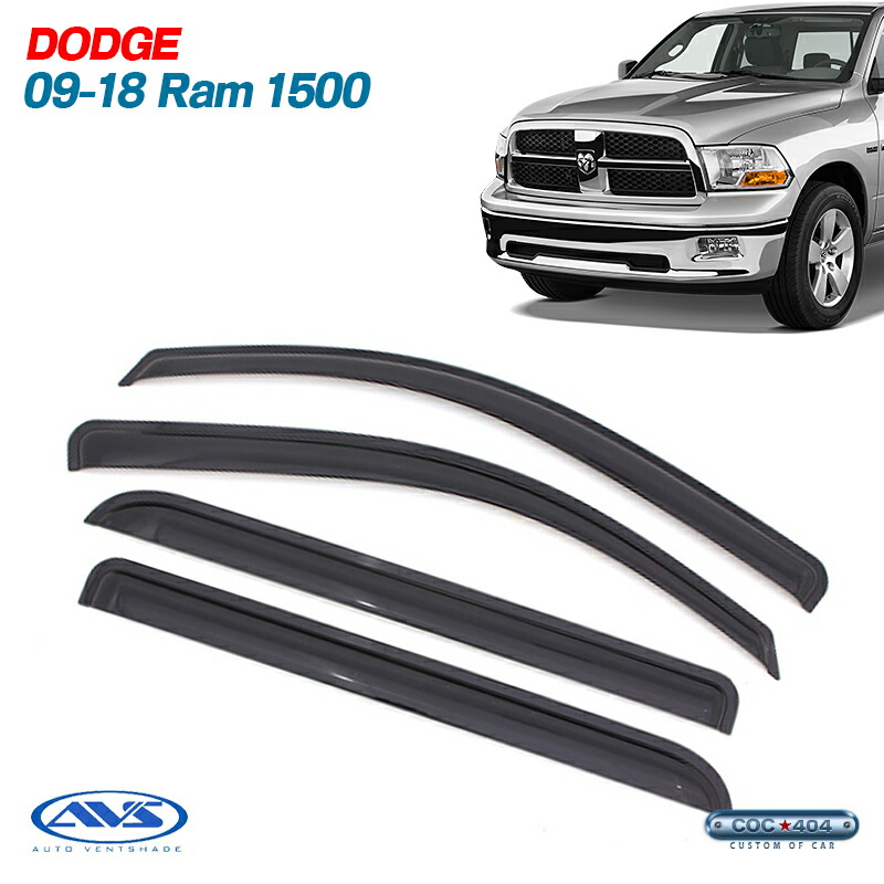 楽天市場】《AVS》02-08 ダッジ ラム1500 クワッドキャブ レインガード