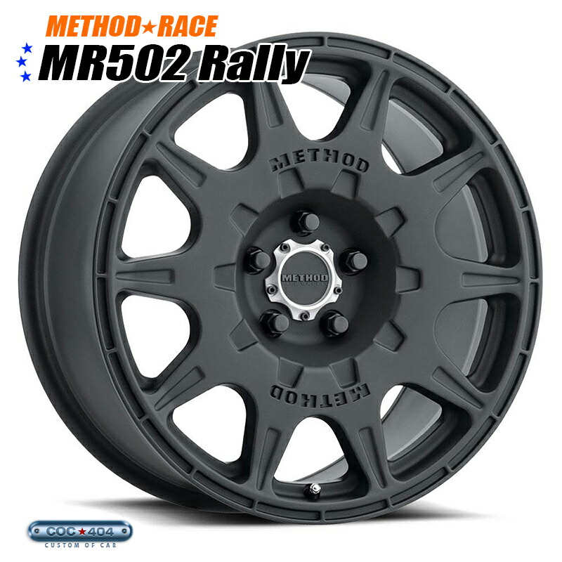 楽天市場】【17インチ】Method Race MR306 Mesh マットブラック 1本