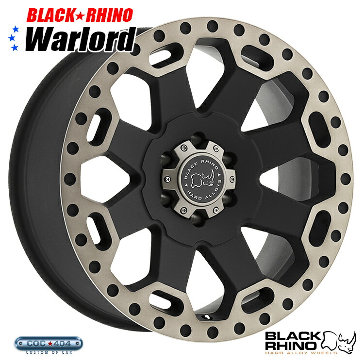 楽天市場】【17インチ8J】Black Rhino Fuji (ブラック ライノ
