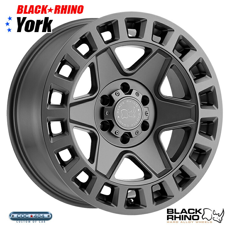 ブラックライノヨーク　225/55R18 ミシュラン ブラックライノヨーク 225/55R18 ミシュラン - メルカリ