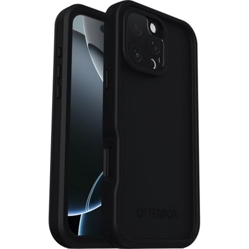 【OtterBox】全米No1ブランド 軍事規格の5倍の強度 iPhone 16 Pro Max用 360度全面保護 防水 耐衝撃 衝撃吸収 米軍MIL規格 Magsafe対応ケース Fre Black 【国内正規品】 〔オッターボックス〕｜SHOP　COCCO