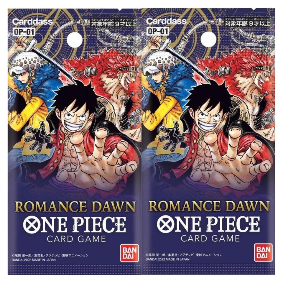 ONE PIECE - ONE PIECEカードゲーム  ROMANCE DAWN　ロマンスドーン BANDAI ワンピースカードゲーム ONEPIECE ブースターパック