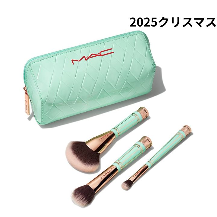 MAC ゴールデン タッチ ミニ ブラシキット Amazon.com: MAC Golden Touch Mini Brush Kit, 5 Piece Set