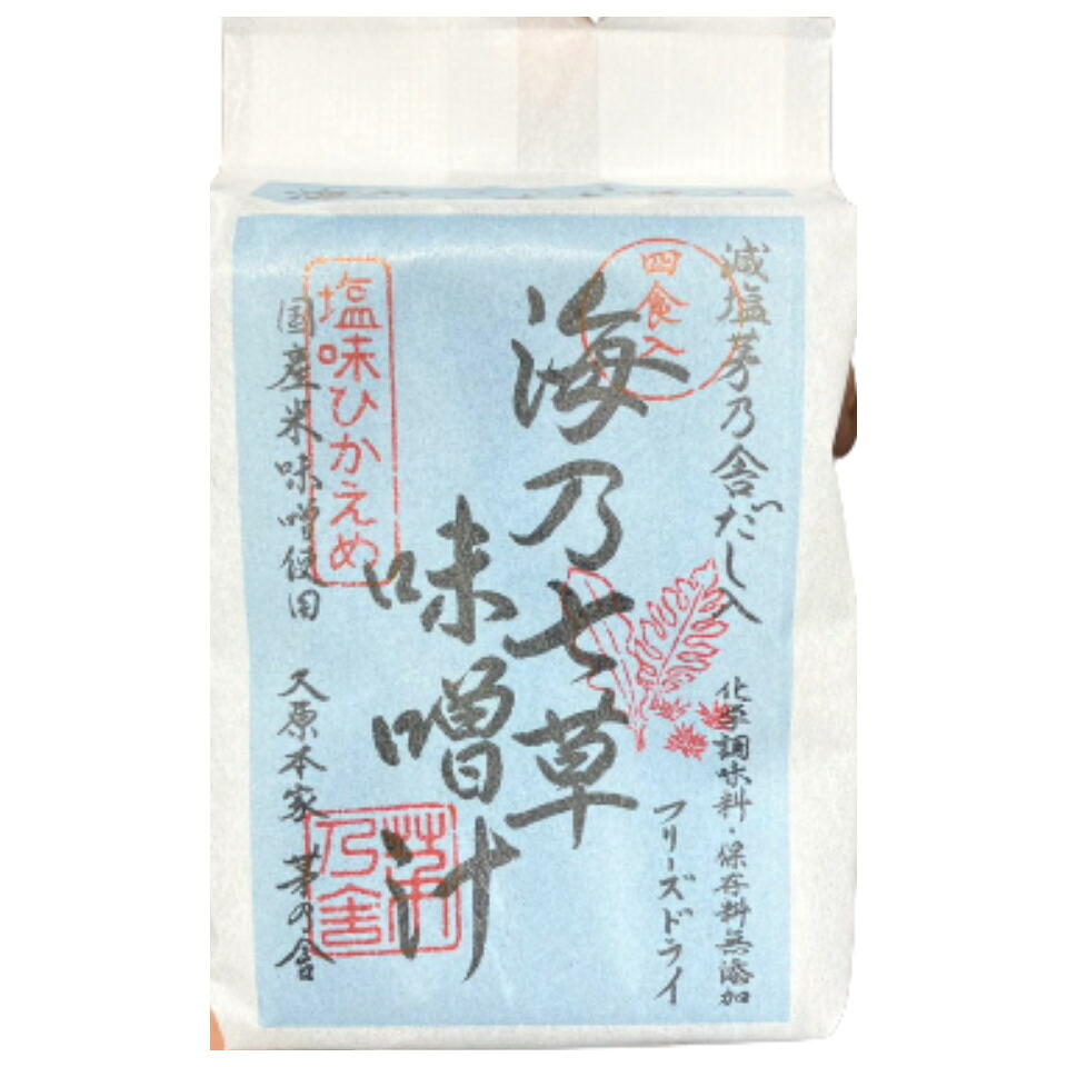 【楽天市場】【海乃七草味噌汁】かやのだし 久原本家 茅乃舎だし 即席味噌汁(4食入) 手土産 お供え物 調味料・食用油・ドレッシング 和風だし ...