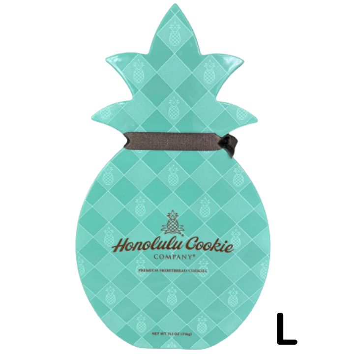 【楽天市場】【L】ホノルル・クッキー・カンパニー パイナップル・シェイプボックス・ラージ／20個入り パイナップル・ギフト缶：こっちゅめ楽天市場店
