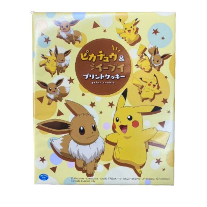 楽天市場】送料無料【荻原製菓・12枚入り】ピカチュウ＆イーブイ