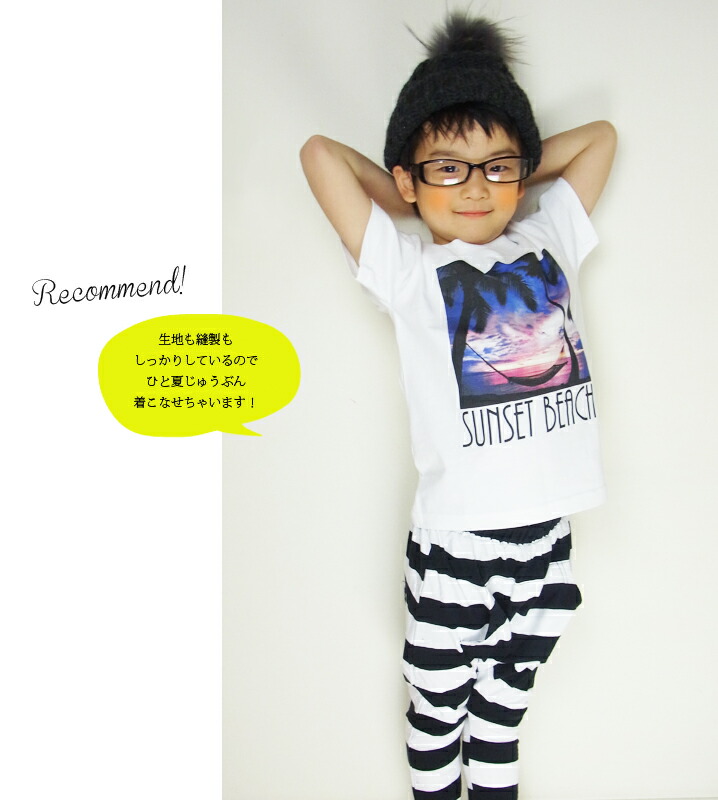 cocky | 日本乐天市场: SUNSET BEARCH T衬衫