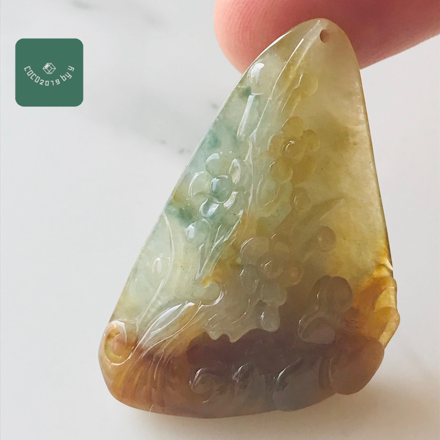 ビルマ産 翡翆 翡翆 jade    高品質 シャンデリヤ 紐付き カービング 刻みつける ヴィンテージ風 一点もの 紐付き 一点もの 紐付き 護身符 一点もの 滅多にない 天然石  刻みつける 翡翆 ひすい 力強さ石ころ hisui 本翡翆 【翡翆専門職店 付属品 】黄味がかった