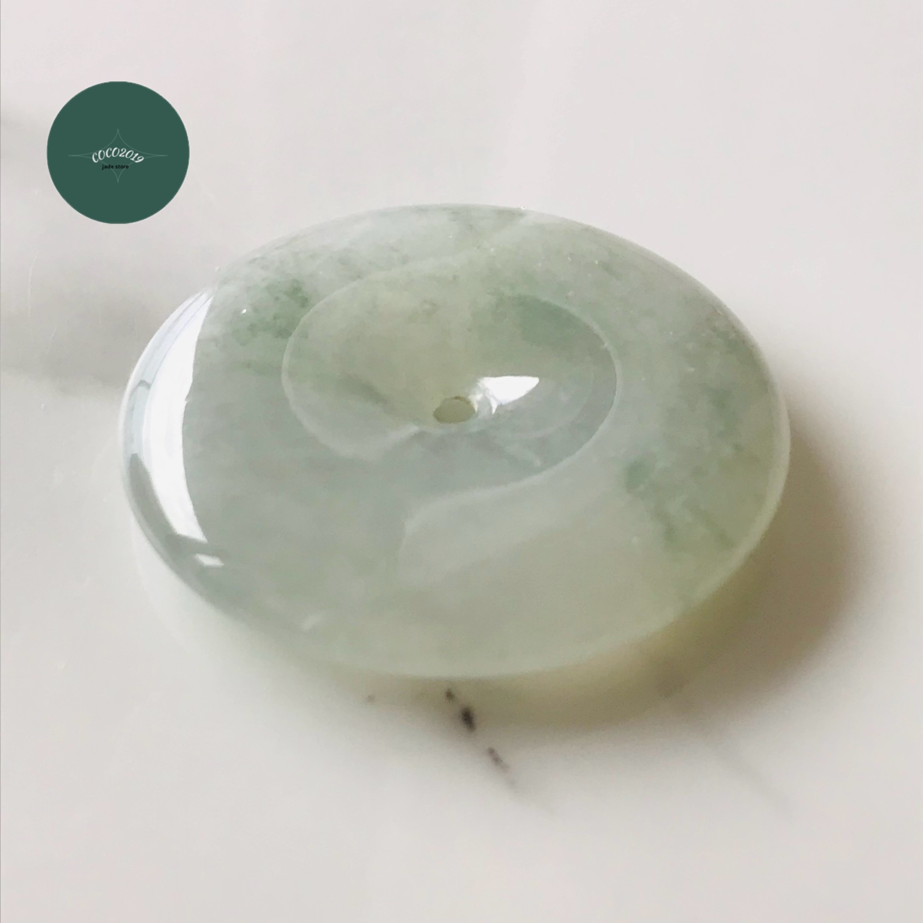 楽天市場】氷翡翠 ペンダントトップ ミャンマー産 オーバル ステンレス