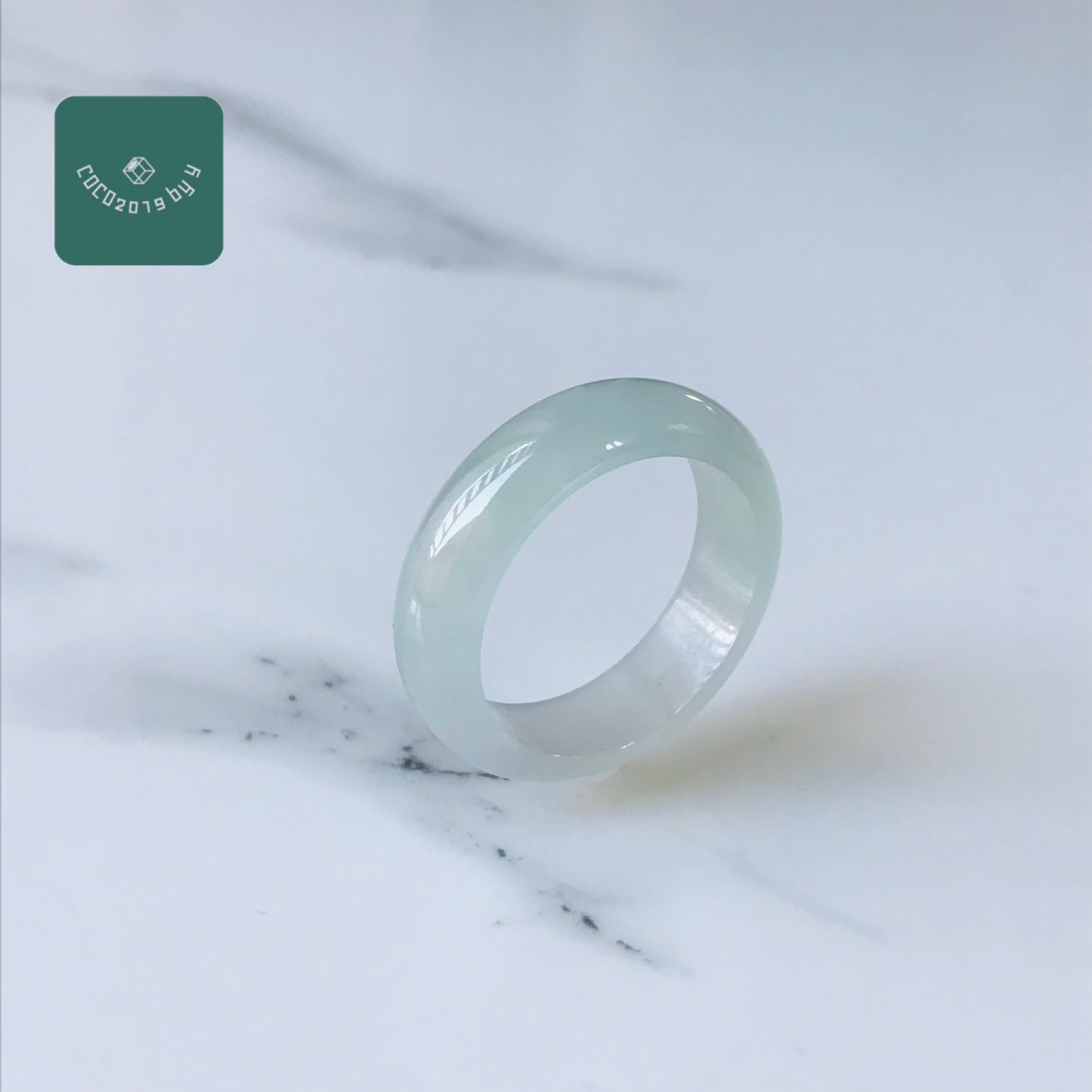 楽天市場】リング ミャンマー産 翡翠 ヒスイ jade くりぬきリング 16号 