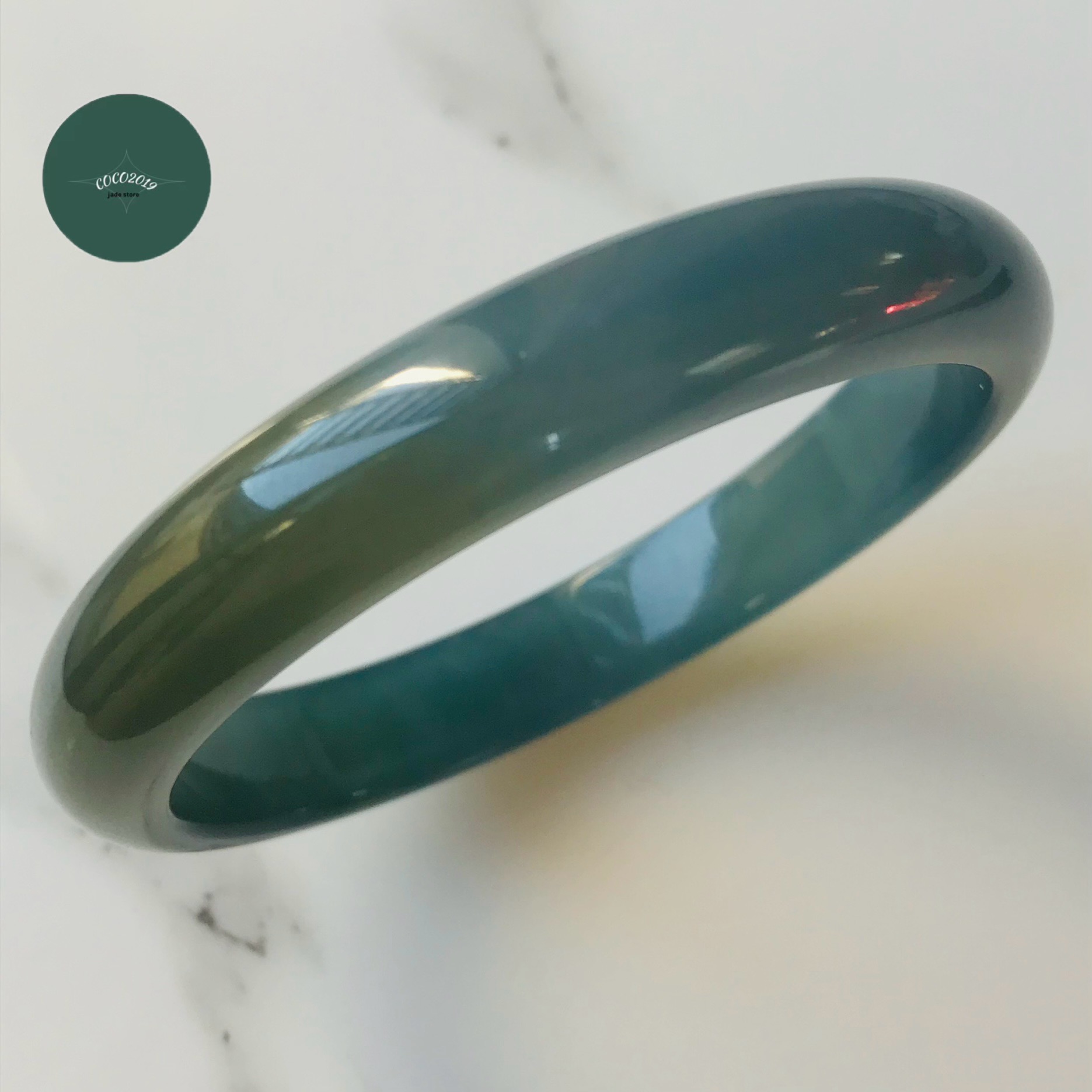 グアテマラ共和国産 翡翆 翡翆 jade  バングル  腕輪 60.1粍  翡翆 ひすい 力強さ石ころ hisui 本翡翆 翡翆専門職店 付属品 宝飾品 手?
