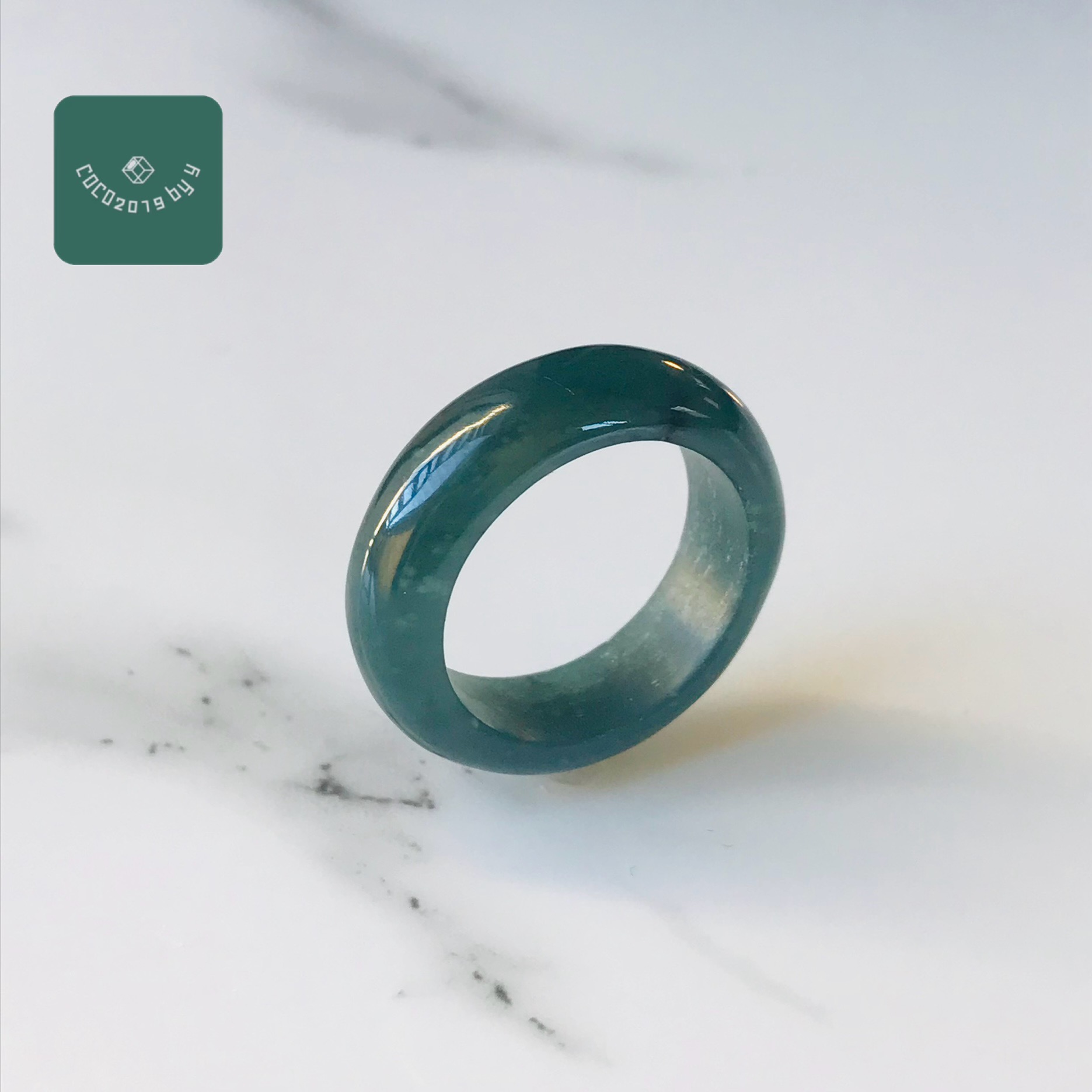 楽天市場】グアテマラ産 翡翠 ヒスイ jade くりぬき リング