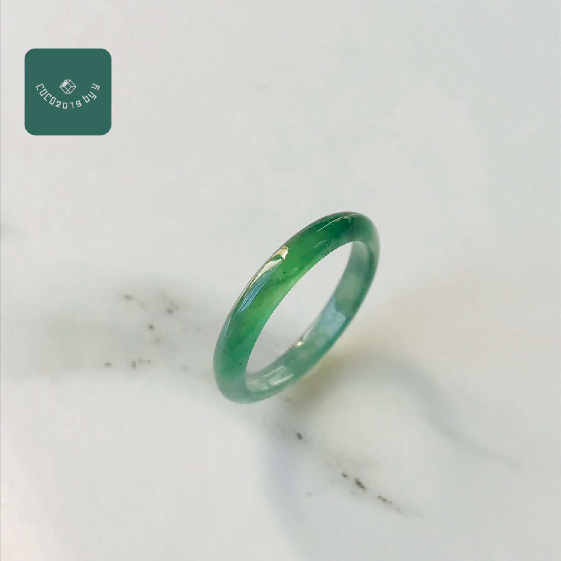 楽天市場】グアテマラ産 翡翠 ヒスイ jade くりぬき リング
