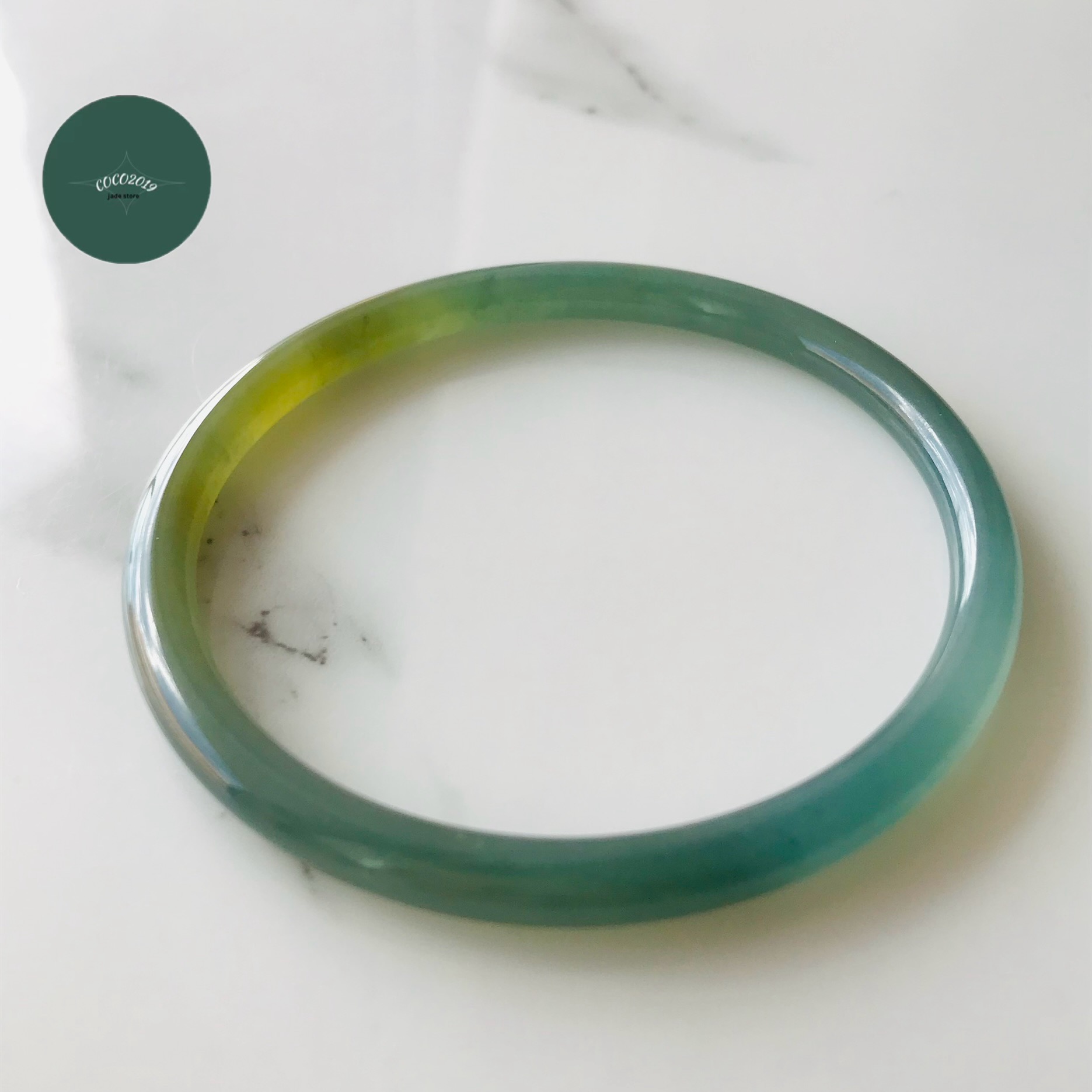 楽天市場】グアテマラ産 翡翠 ヒスイ jade バングル 高品質