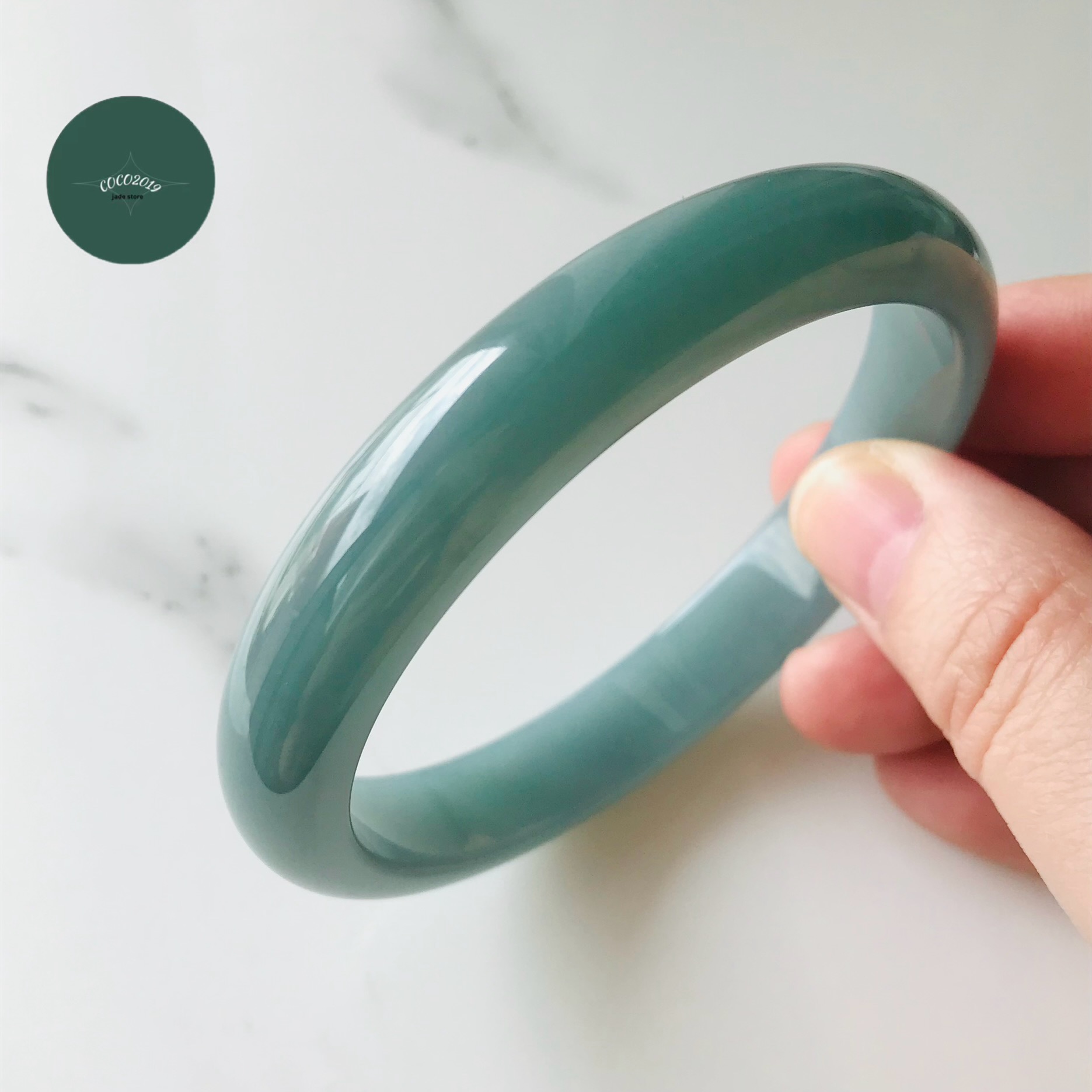 グアテマラ共和国産 翡翆 翡翆 jade  バングル  腕輪 60.2粍  翡翆 ひすい 力強さ石ころ hisui 本翡翆 翡翆専門職店 付属品 宝飾品 手?