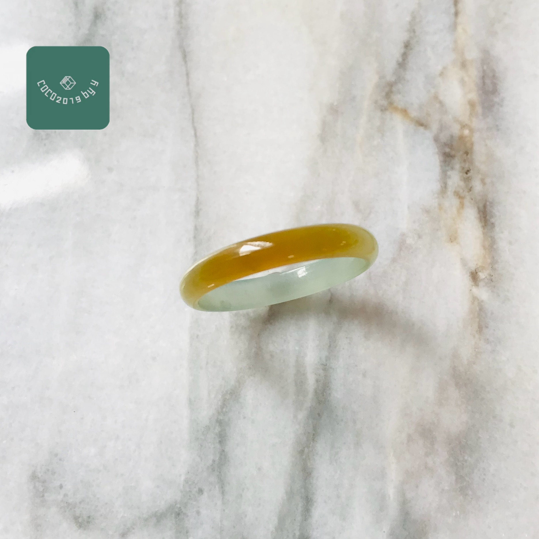 輪っか グアテマラ共和国産 翡翆 翡翆 jade  くりぬき輪っか 21号 指環 天然石 翡翆 ひすい 力強さ石ころ hisui 本翡翆 翡翆専門職店 付属品  宝飾品戒圈 成年者可愛らしい 緑 黄