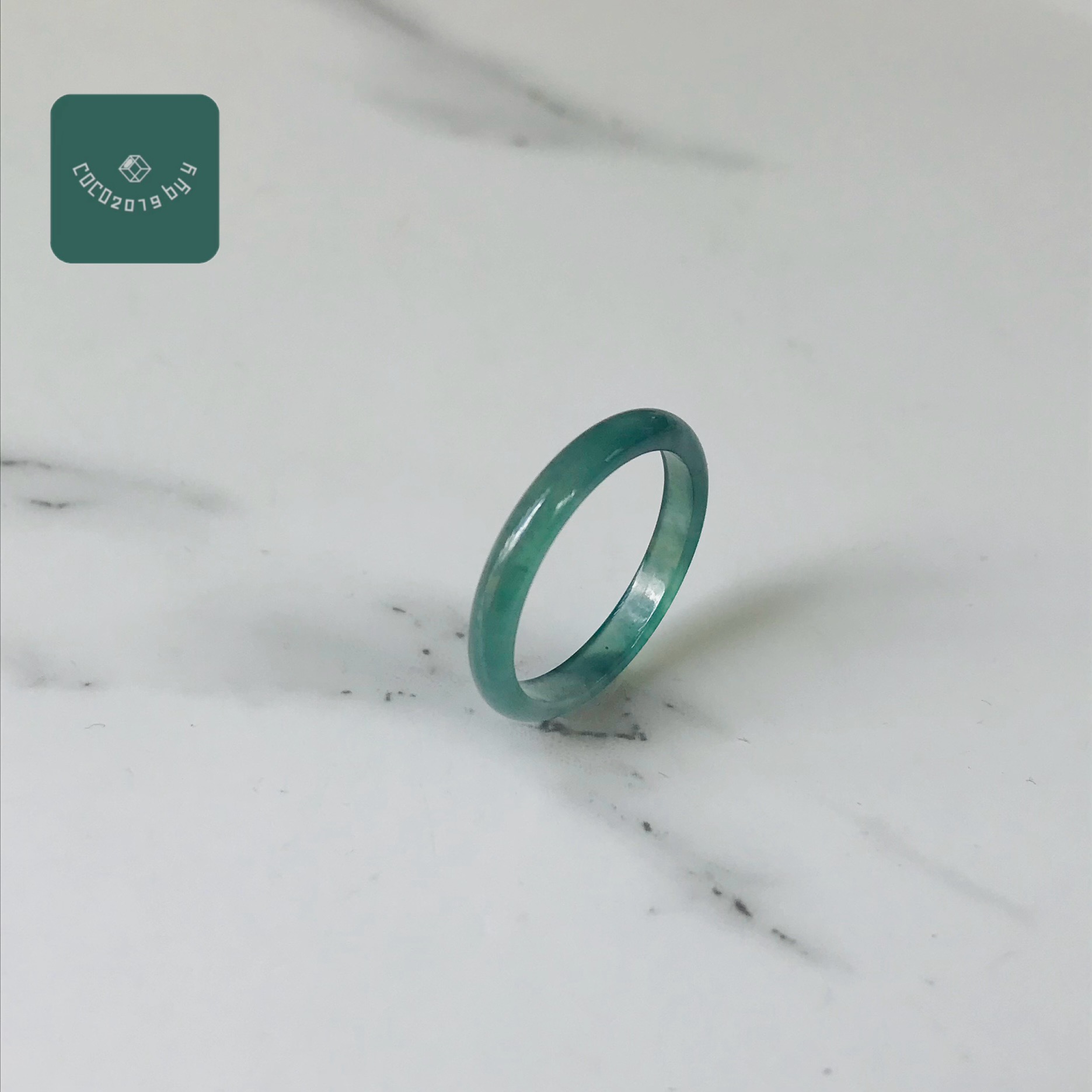 輪っか グアテマラ共和国産 翡翆 翡翆 jade  くりぬき輪っか 14号 指環 天然石 翡翆 ひすい 力強さ石ころ hisui 本翡翆 翡翆専門職店 付属品  宝飾品戒圈 成年者可愛らしい