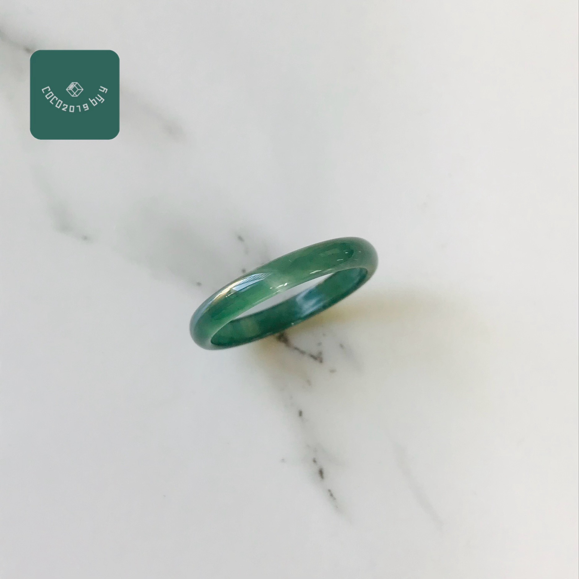 輪っか グアテマラ共和国産 翡翆 翡翆 jade  くりぬき輪っか 22号 指環 天然石 翡翆 ひすい 力強さ石ころ hisui 本翡翆 翡翆専門職店 付属品  宝飾品戒圈 成年者可愛らしい