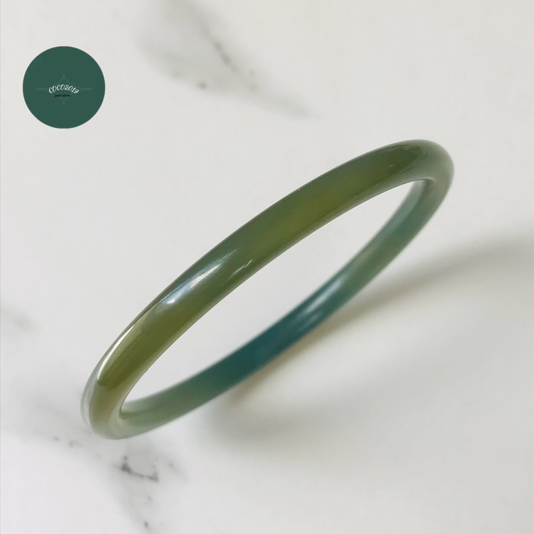 楽天市場】グアテマラ産 翡翠 ヒスイ jade バングル 高品質