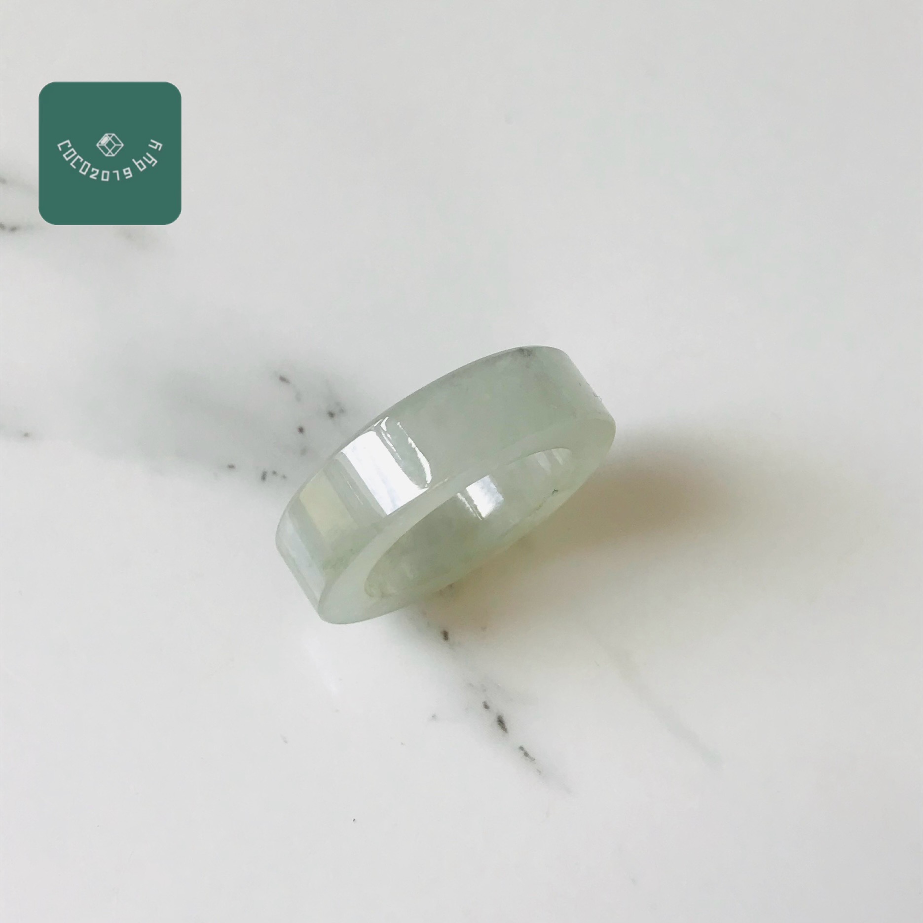 輪っか ビルマ産 翡翆 翡翆 jade  くりぬき輪っか 13号 指環 天然石 翡翆 ひすい 力強さ石ころ hisui 本翡翆 翡翆専門職店 付属品  宝飾品戒圈 成年者可愛らしい 黄