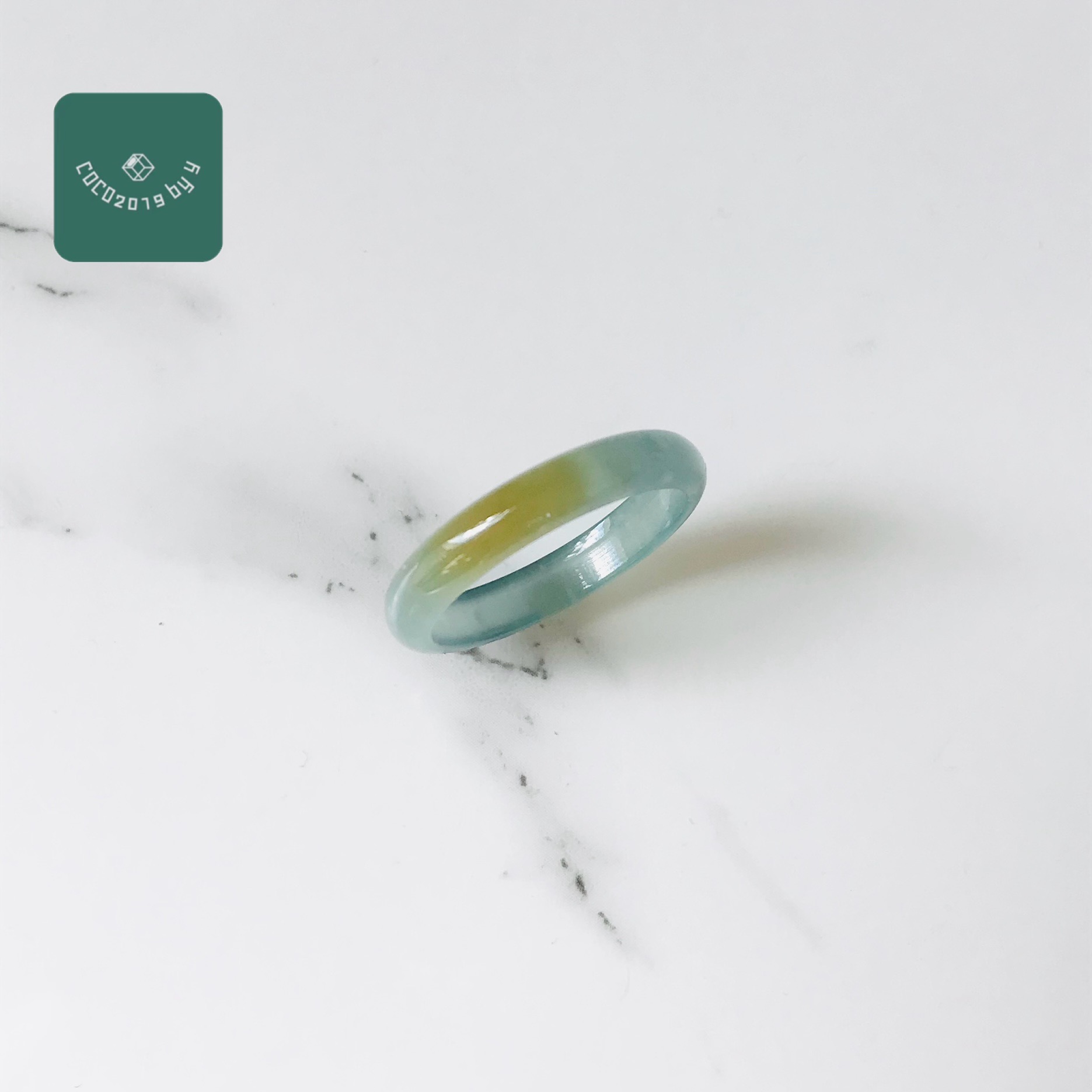 輪っか グアテマラ共和国産 翡翆 翡翆 jade  くりぬき輪っか 16号 指環 天然石 翡翆 ひすい 力強さ石ころ hisui 本翡翆 翡翆専門職店 付属品  宝飾品戒圈 成年者可愛らしい 黄