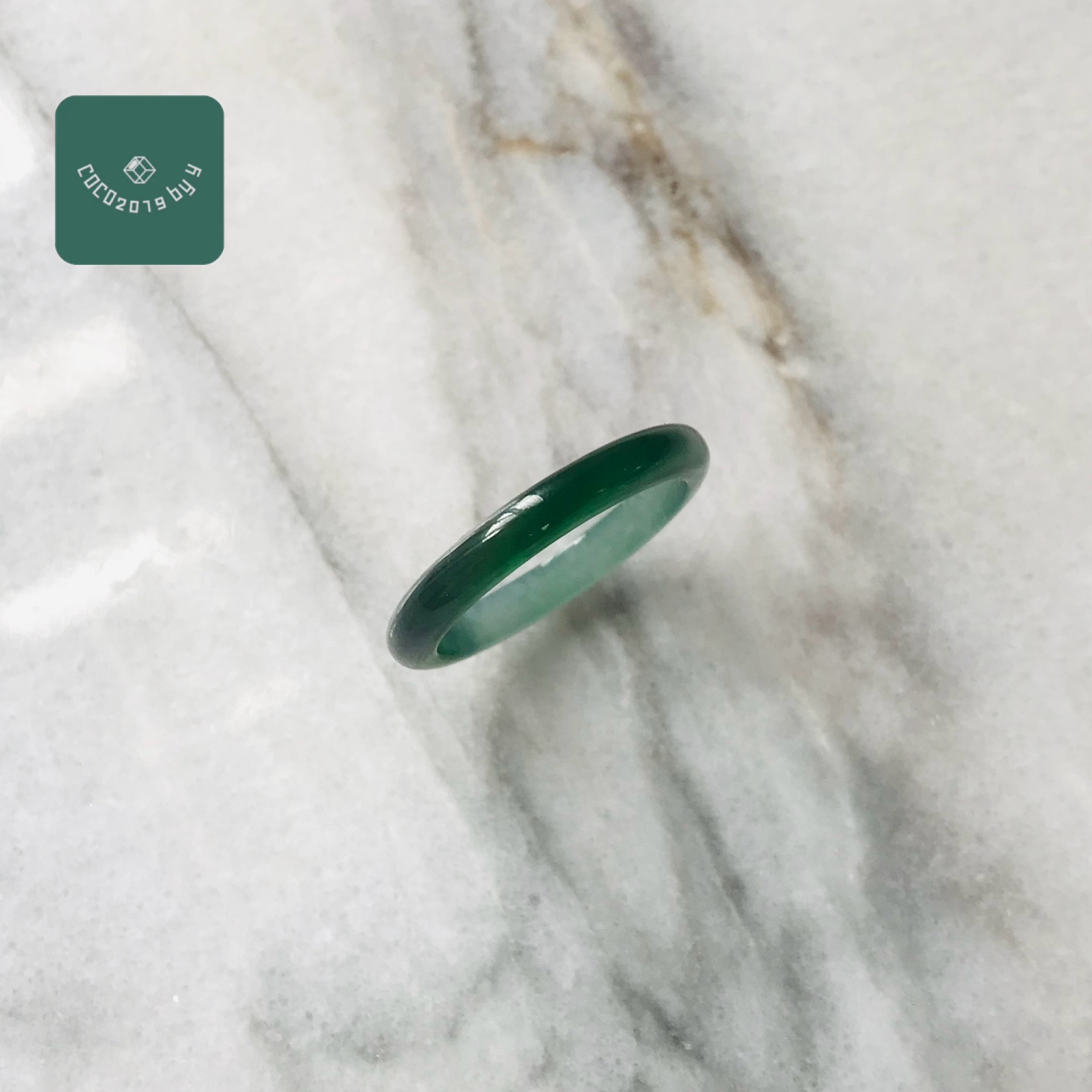 輪っか グアテマラ共和国産 翡翆 翡翆 jade  くりぬき輪っか 19号 指環 天然石 翡翆 ひすい 力強さ石ころ hisui 本翡翆 翡翆専門職店 付属品  宝飾品戒圈 成年者可愛らしい 緑