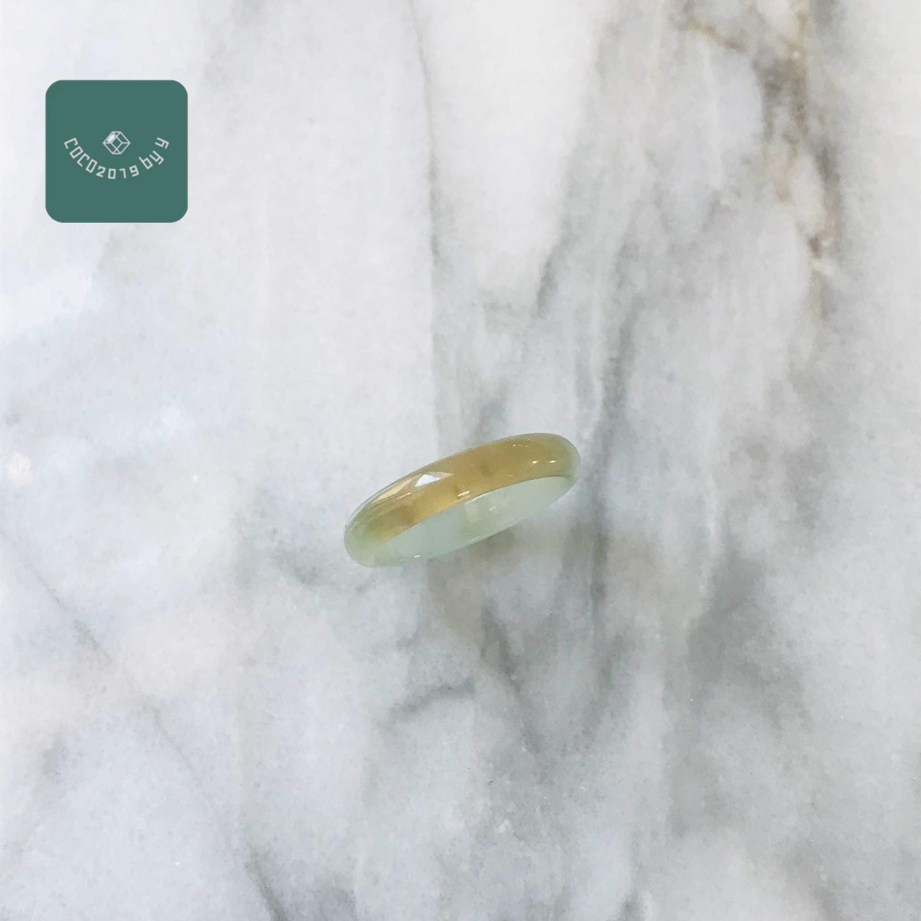 輪っか グアテマラ共和国産 翡翆 翡翆 jade  くりぬき輪っか 12号 指環 天然石 翡翆 ひすい 力強さ石ころ hisui 本翡翆 翡翆専門職店 付属品  宝飾品戒圈 成年者可愛らしい 緑 黄