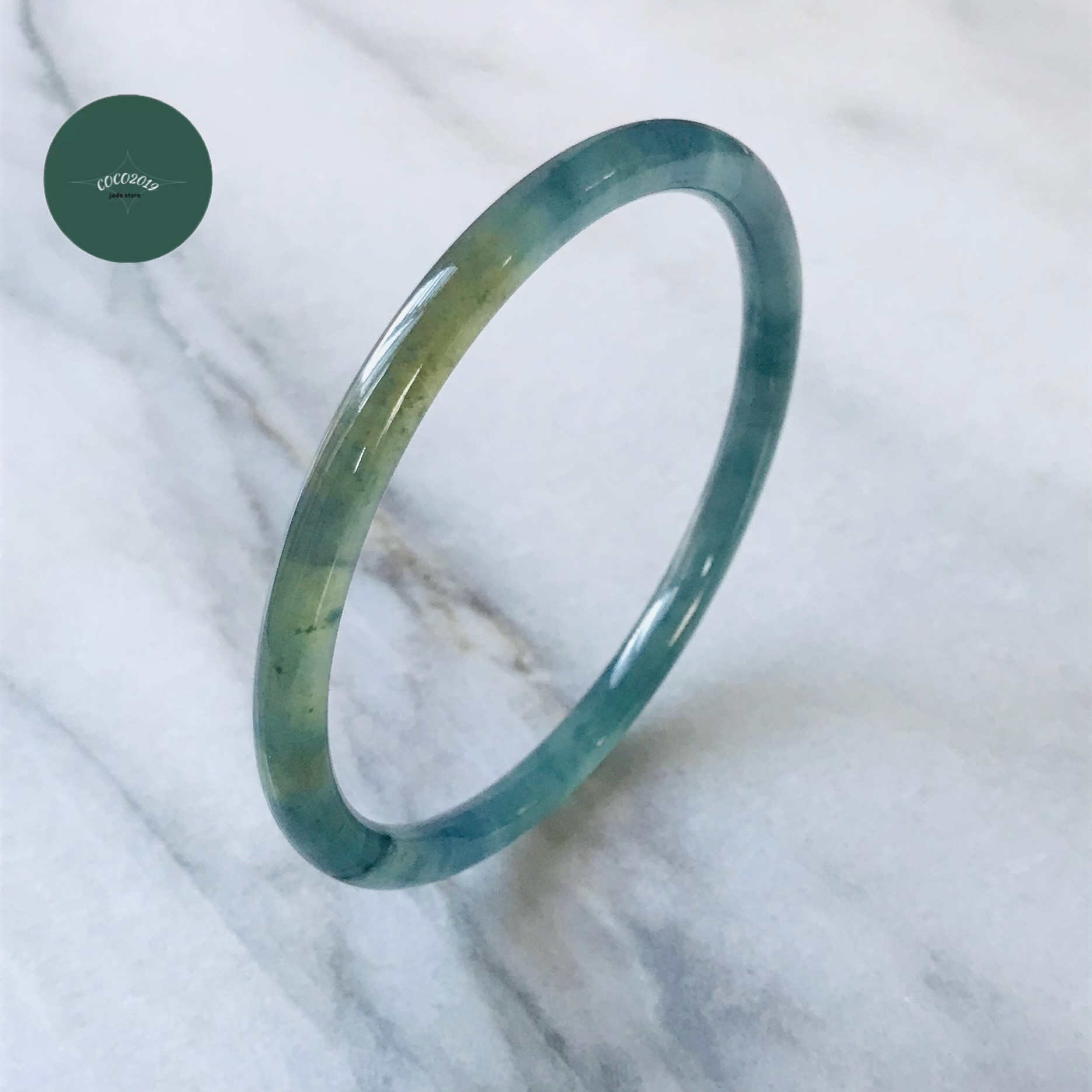 グアテマラ共和国産 翡翆 翡翆 jade バングル 腕輪 55.6粍 翡翆 ひすい 力強さ石ころ hisui 本翡翆 翡翆専門職店 付属品 宝飾品 手?