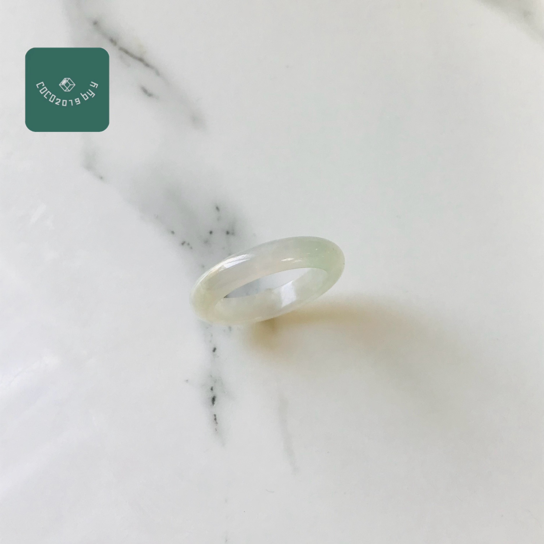 輪っか ビルマ産 翡翆 翡翆 jade  くりぬき輪っか 12号 指環 指環 天然石 翡翆 ひすい 力強さ石ころ hisui 本翡翆 翡翆専門職店 付属品  宝飾品戒圈 成年者可愛らしい 緑 黄