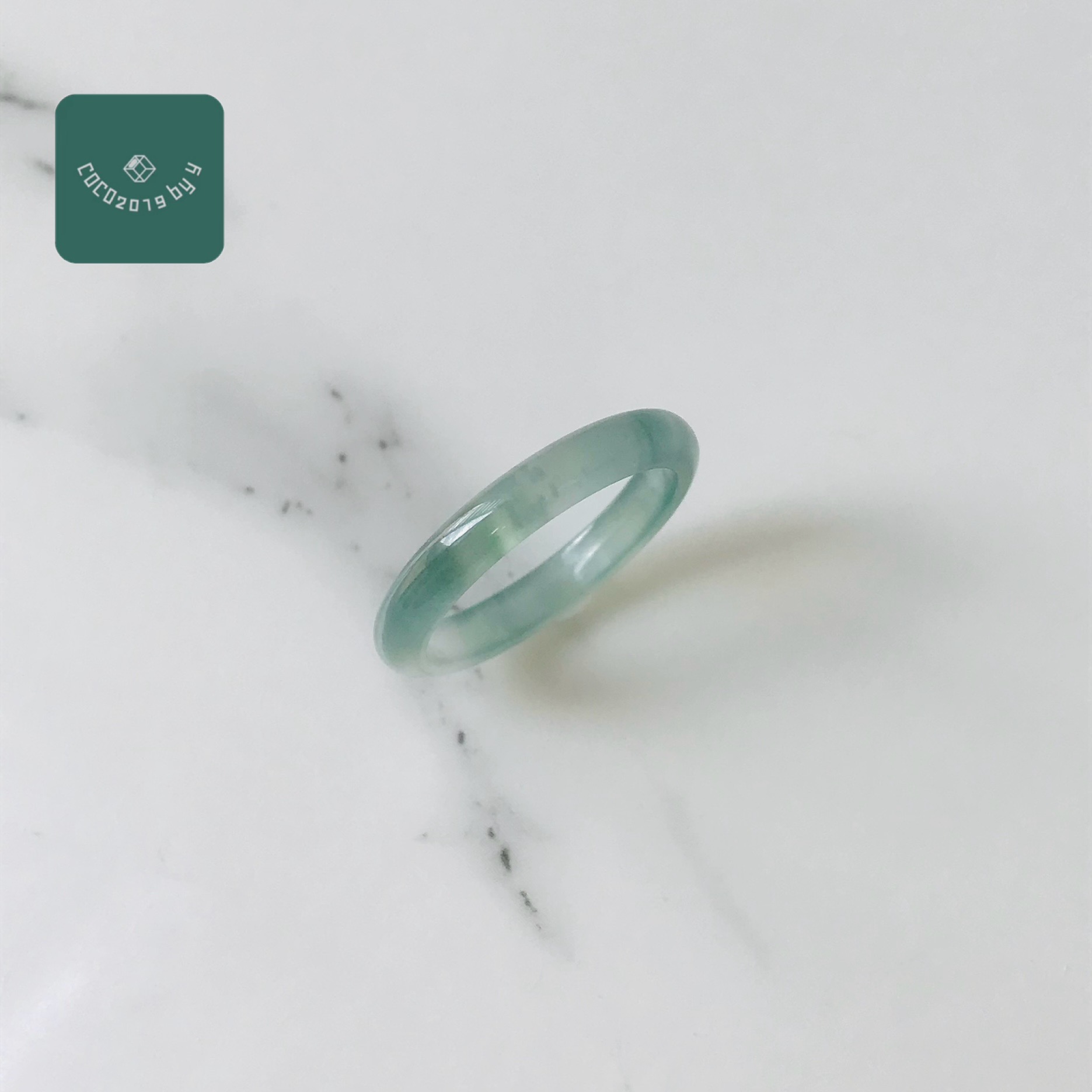 輪っか グアテマラ共和国産 翡翆 翡翆 jade  くりぬき輪っか 12.5号 指環 天然石 翡翆 ひすい 力強さ石ころ hisui 本翡翆 翡翆専門職店 付属品  宝飾品戒圈 成年者可愛らしい 緑 青