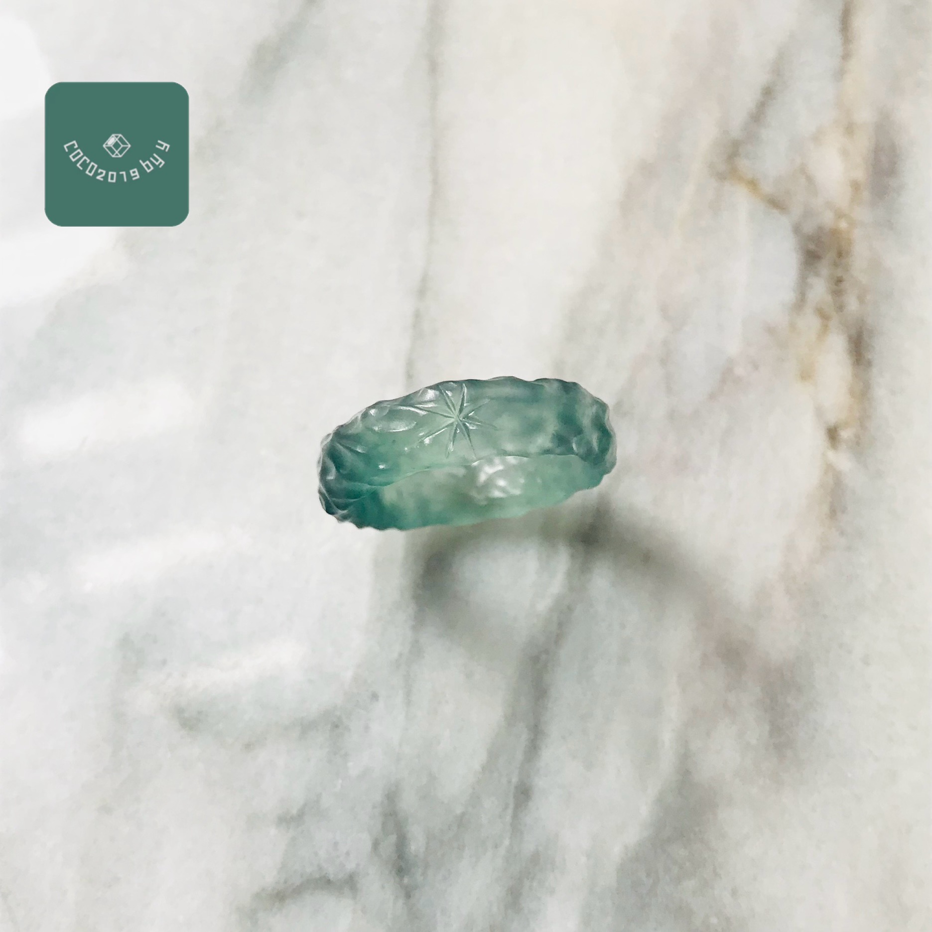 輪っか グアテマラ共和国産 翡翆 翡翆 jade  くりぬき輪っか 13号 指環 天然石 翡翆 ひすい 力強さ石ころ hisui 本翡翆 翡翆専門職店 付属品  宝飾品戒圈 成年者可愛らしい 緑 青 星