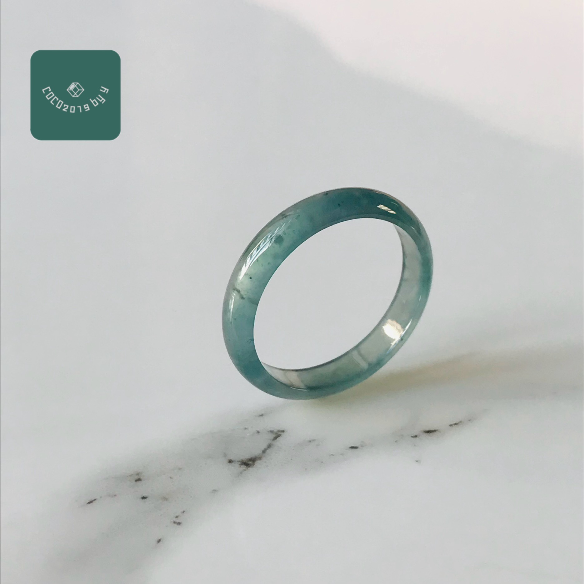 輪っか グアテマラ共和国産 翡翆 翡翆 jade  くりぬき輪っか 18号 指環 天然石 翡翆 ひすい 力強さ石ころ hisui 本翡翆 翡翆専門職店 付属品  宝飾品戒圈 成年者可愛らしい