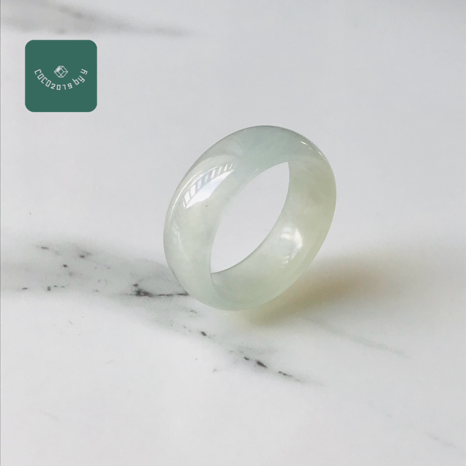 輪っか ビルマ産 翡翆 翡翆 jade  くりぬき輪っか 10号 指環 天然石 翡翆 ひすい 力強さ石ころ hisui 本翡翆 翡翆専門職店 付属品  宝飾品戒圈 成年者可愛らしい