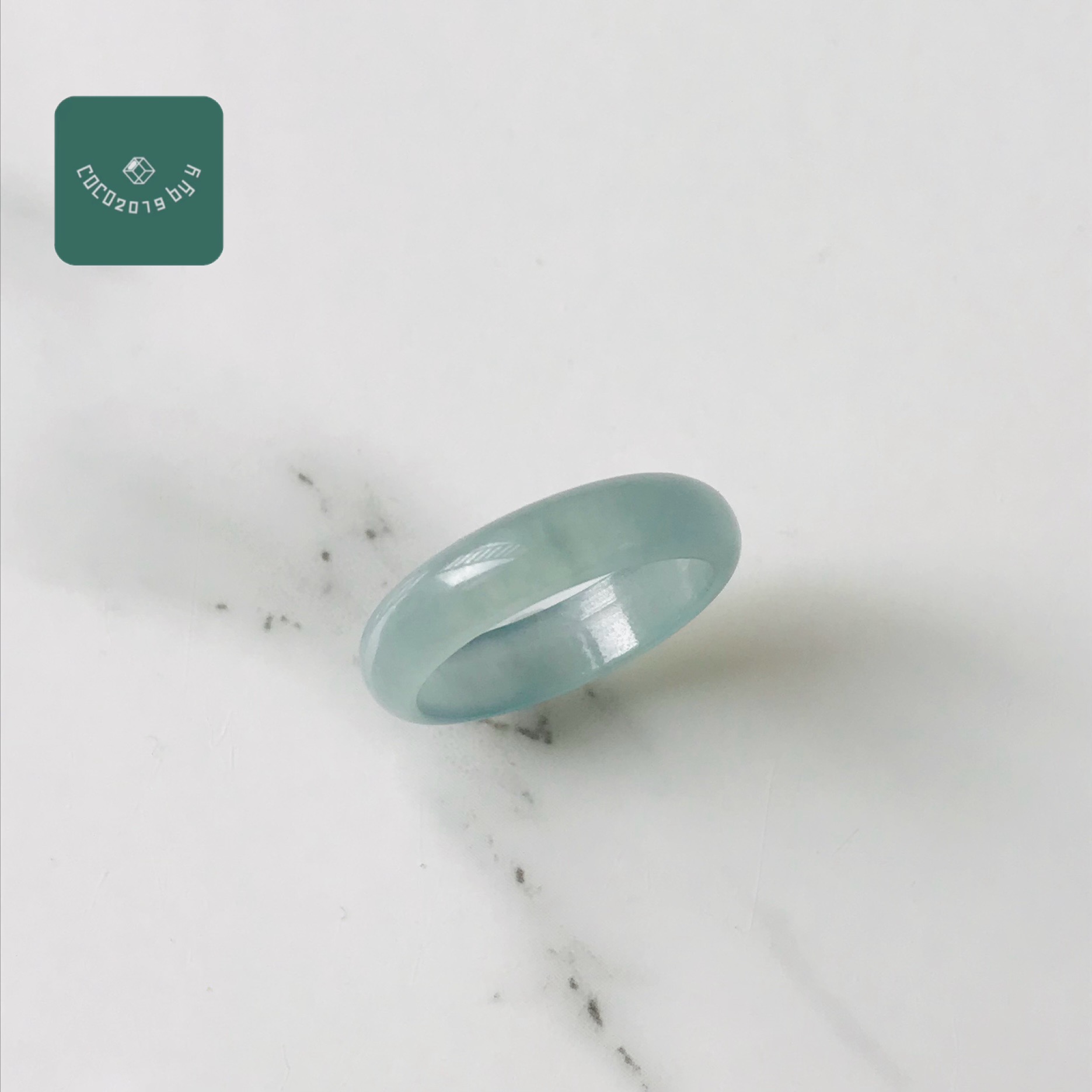 輪っか グアテマラ共和国産 翡翆 翡翆 jade  くりぬき輪っか 9号 指環 天然石 翡翆 ひすい 力強さ石ころ hisui 本翡翆 翡翆専門職店 付属品  宝飾品戒圈 成年者可愛らしい