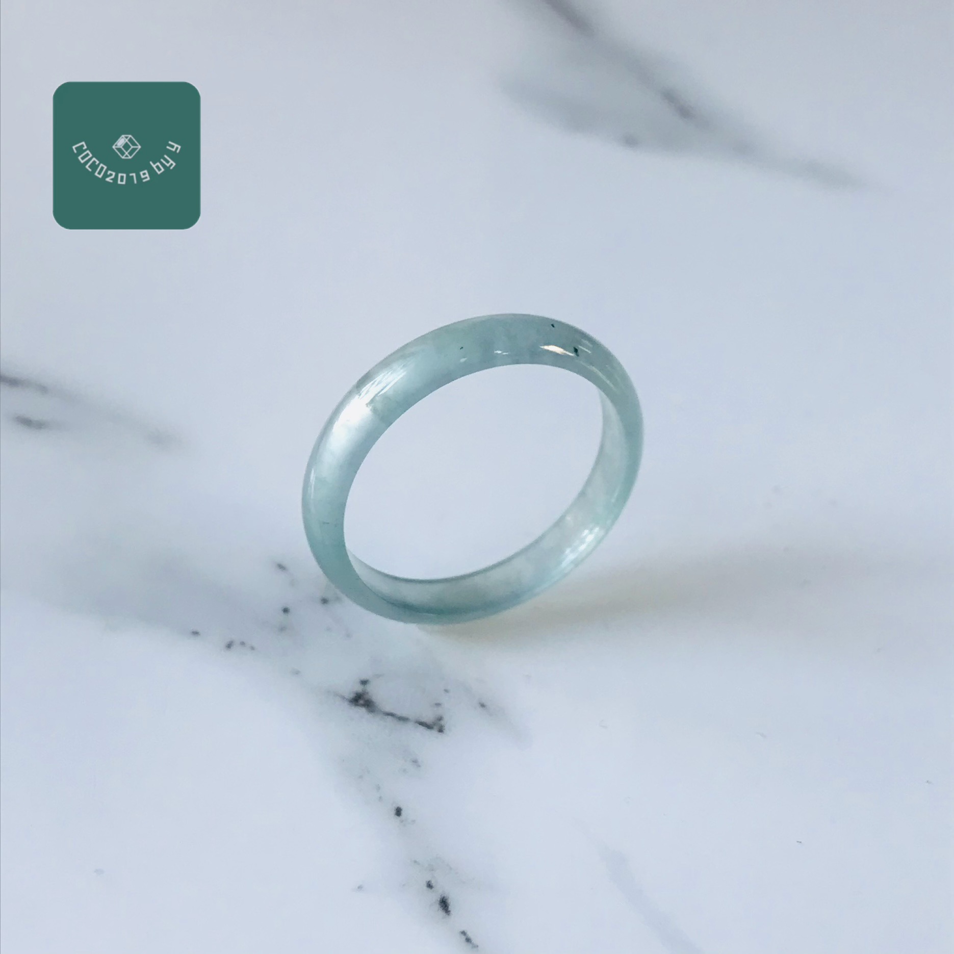 輪っか グアテマラ共和国産 翡翆 翡翆 jade  くりぬき輪っか 19号 指環 天然石 翡翆 ひすい 力強さ石ころ hisui 本翡翆 翡翆専門職店 付属品  宝飾品戒圈 成年者可愛らしい