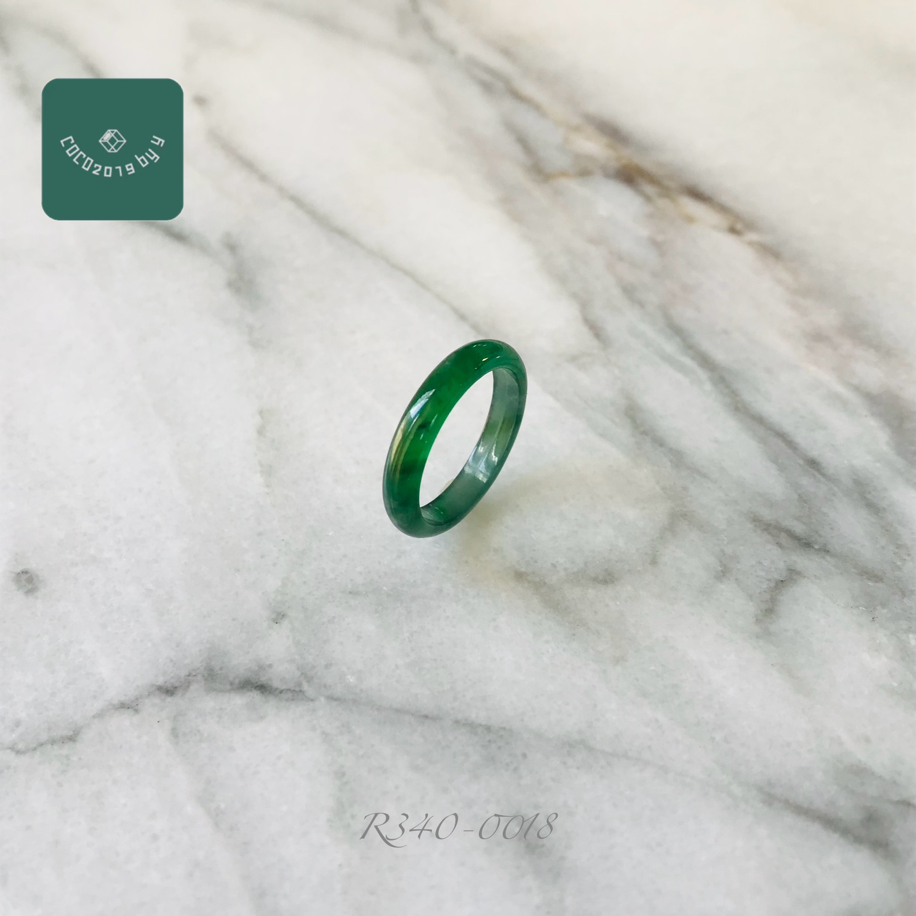 輪っか グアテマラ共和国産 翡翆 翡翆 jade  くりぬき輪っか 指環 天然石 翡翆 ひすい 力強さ石ころ hisui 本翡翆 翡翆専門職店 付属品  宝飾品戒圈 成年者可愛らしい 青緑 緑 R340-0018
