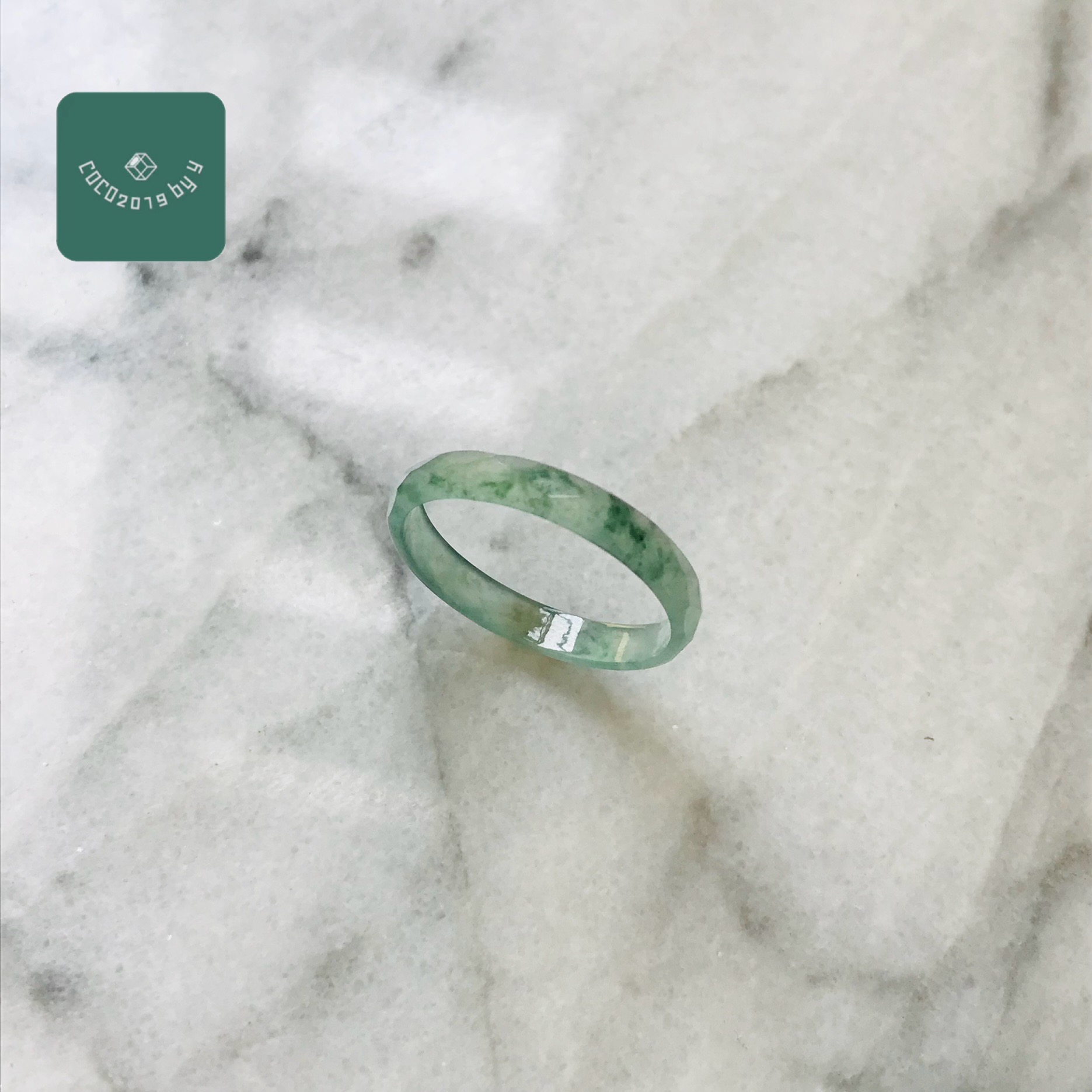 輪っか グアテマラ共和国産 翡翆 翡翆 jade  くりぬき輪っか ファ仕掛ける 16号 指環 天然石 翡翆 ひすい 力強さ石ころ hisui 本翡翆 翡翆専門職店 付属品  宝飾品戒圈 成年者可愛らしい 緑 飄花