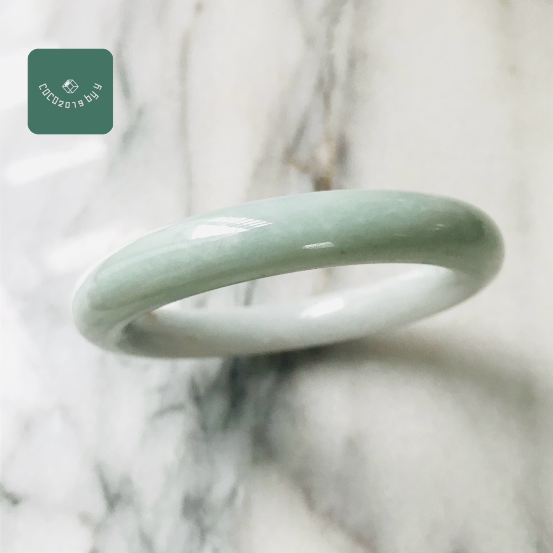 ビルマ産 翡翆 翡翆 jade  くりぬき バングル 腕輪 天然石 一点物 57.9粍 翡翆 ひすい 力強さ石ころ hisui 本翡翆 成年者可愛らしい 緑